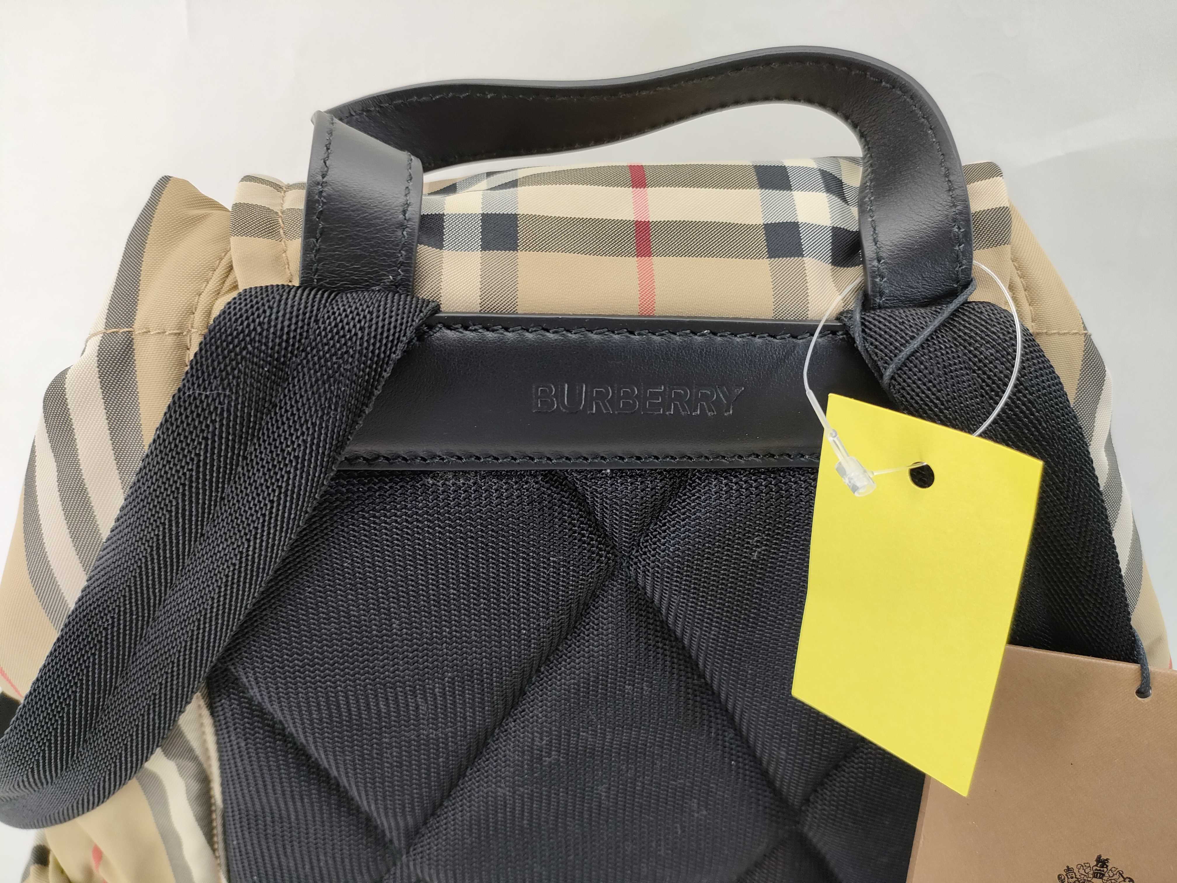 Backpack, Nova Check Nylon, with Tags — view 3