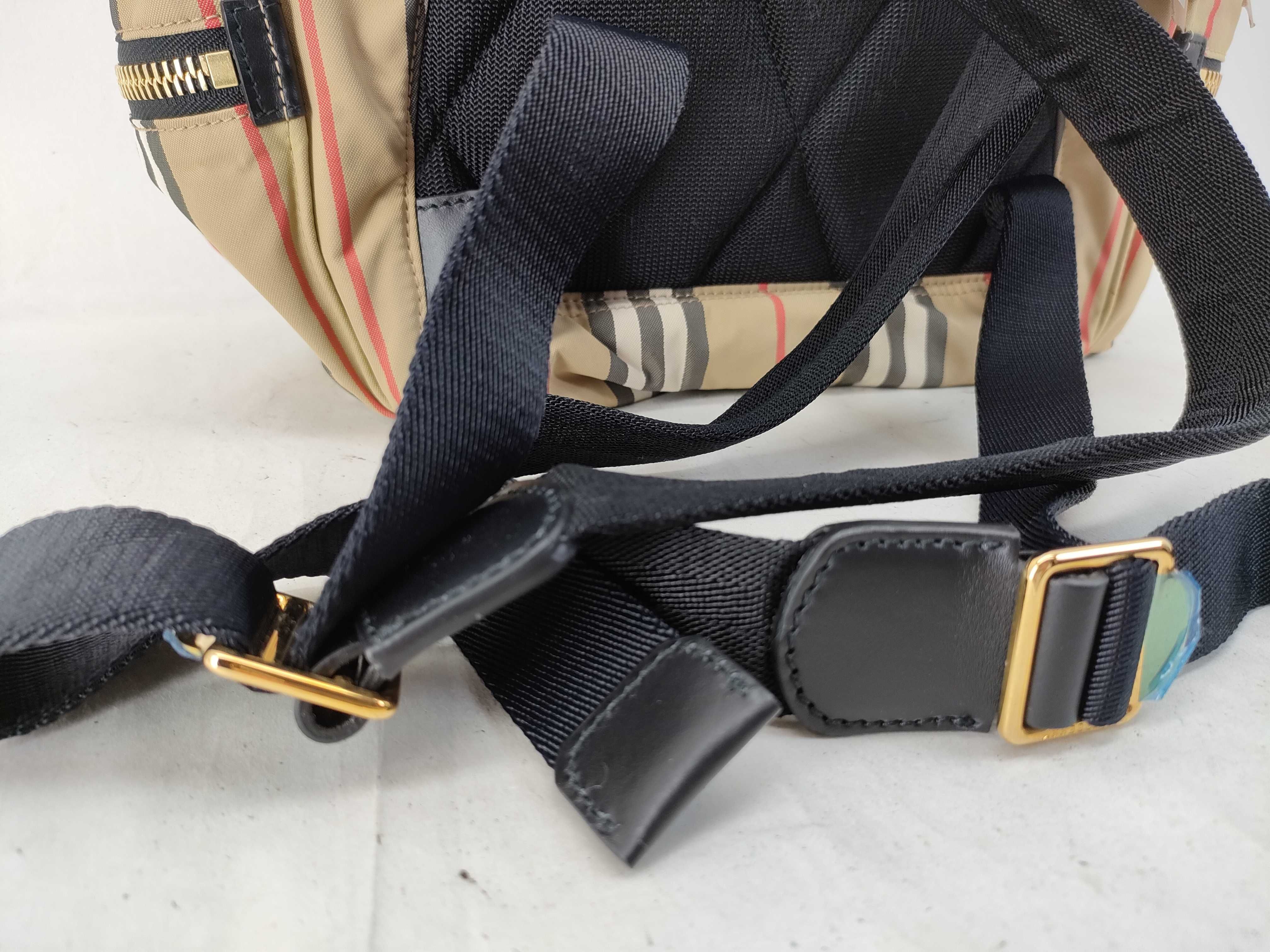 Backpack, Nova Check Nylon, with Tags — view 4