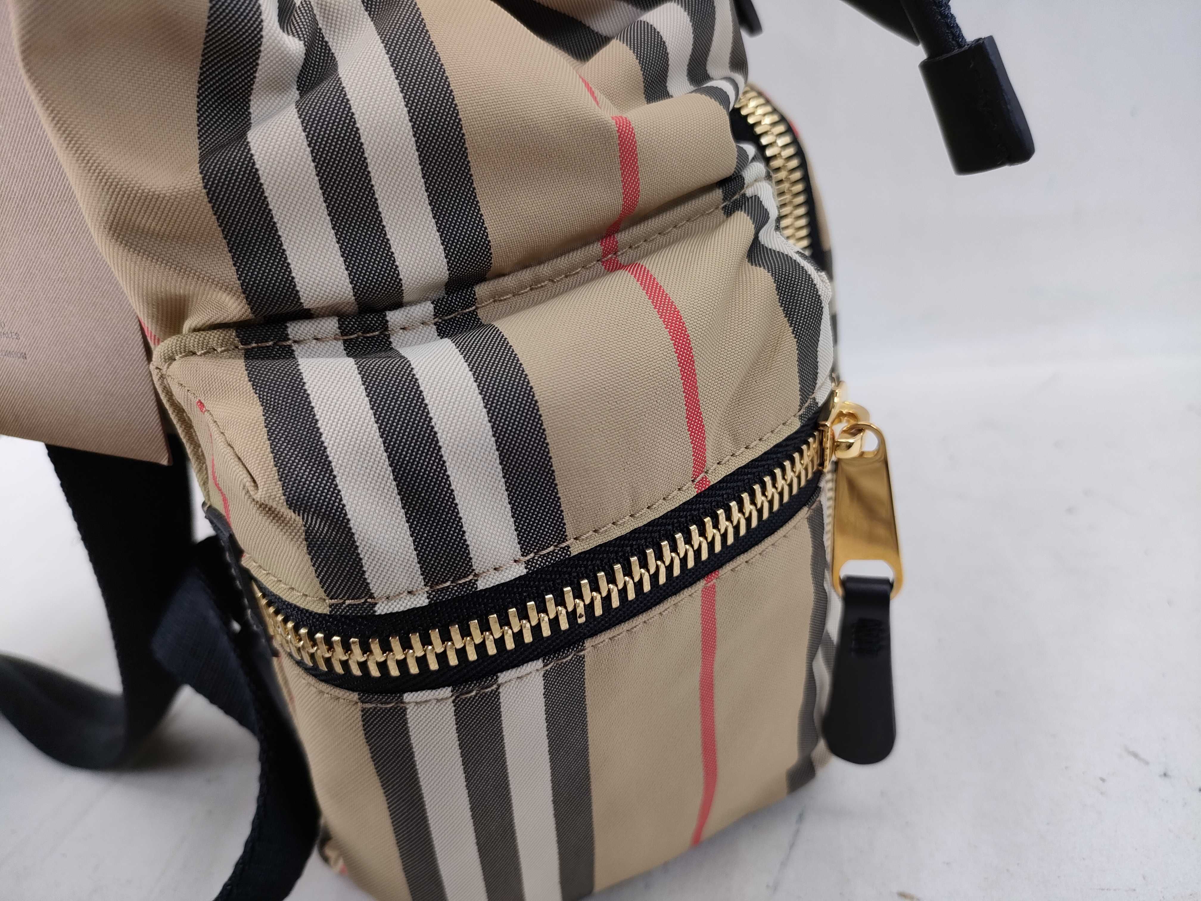Backpack, Nova Check Nylon, with Tags — view 5