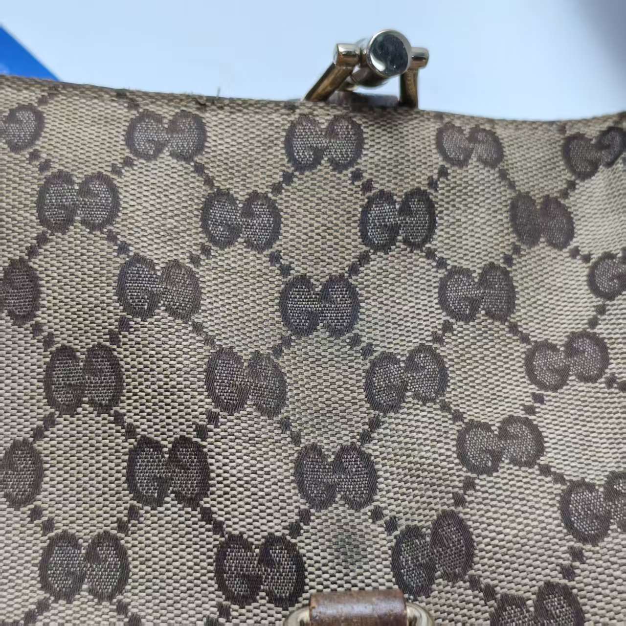 【*Shipped from: China*】GUCCI Canvas Handbag 137335 — view 9