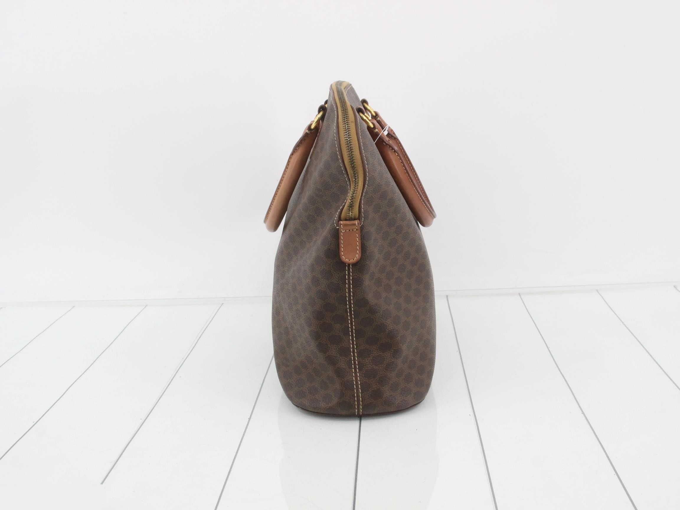 Macadam handbag brown PVC — view 3