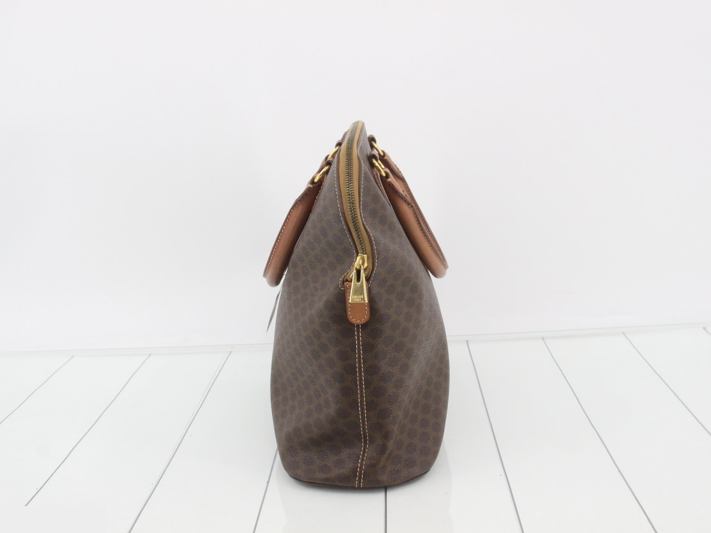 Macadam handbag brown PVC — view 4
