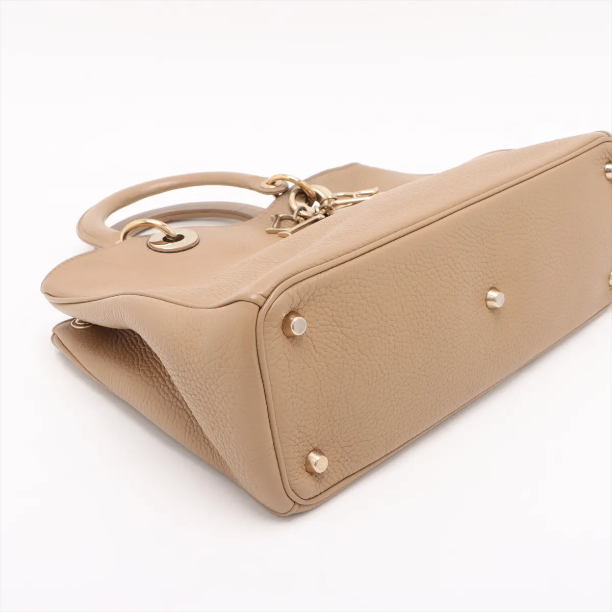 Diorissimo Leather 2WAY Handbag Beige — view 4