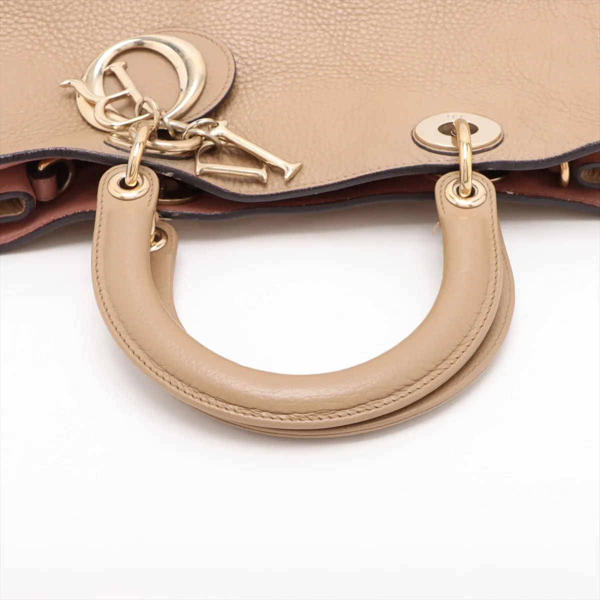 Diorissimo Leather 2WAY Handbag Beige — view 5