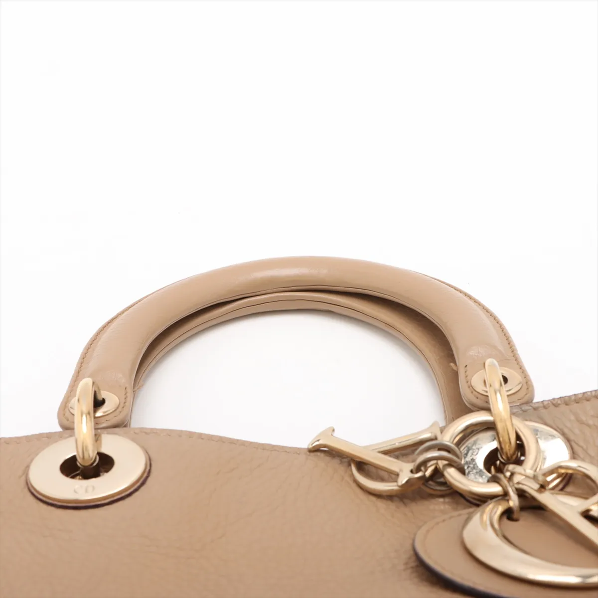Diorissimo Leather 2WAY Handbag Beige — view 6