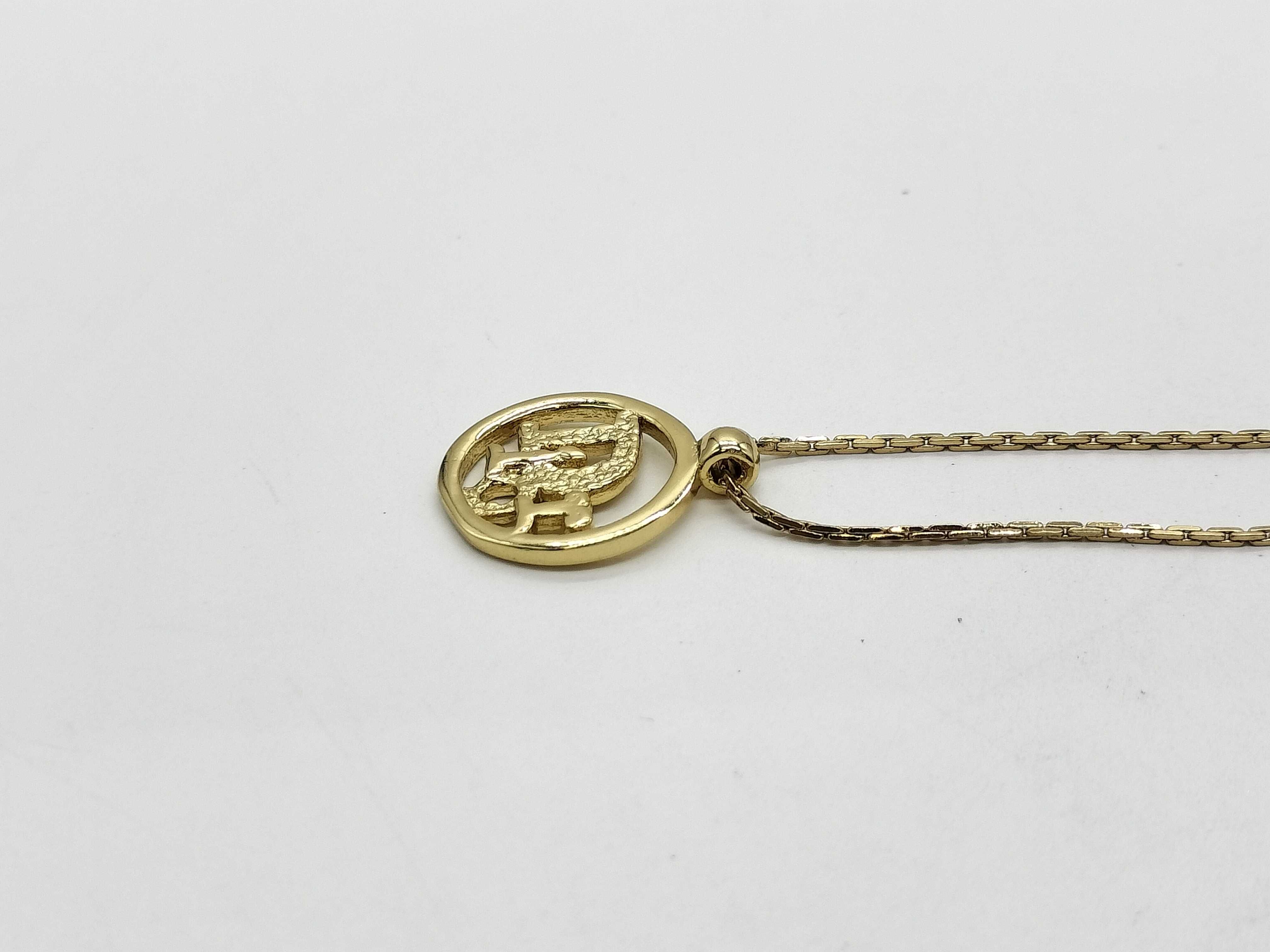 Logo Round Necklace — view 3