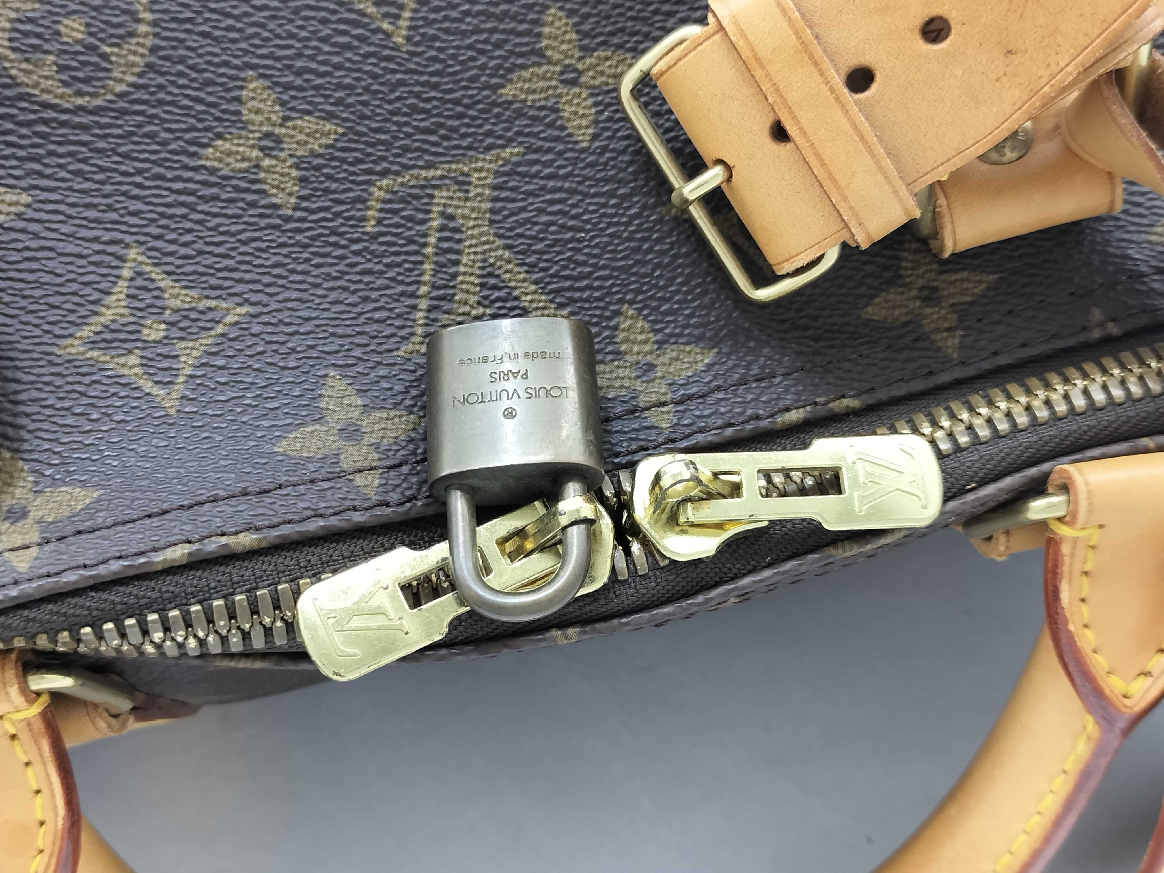 Monogram LV Boston Bag Keepall 60 M41422 Monogram Brown SP0917 Boston Bag — view 11