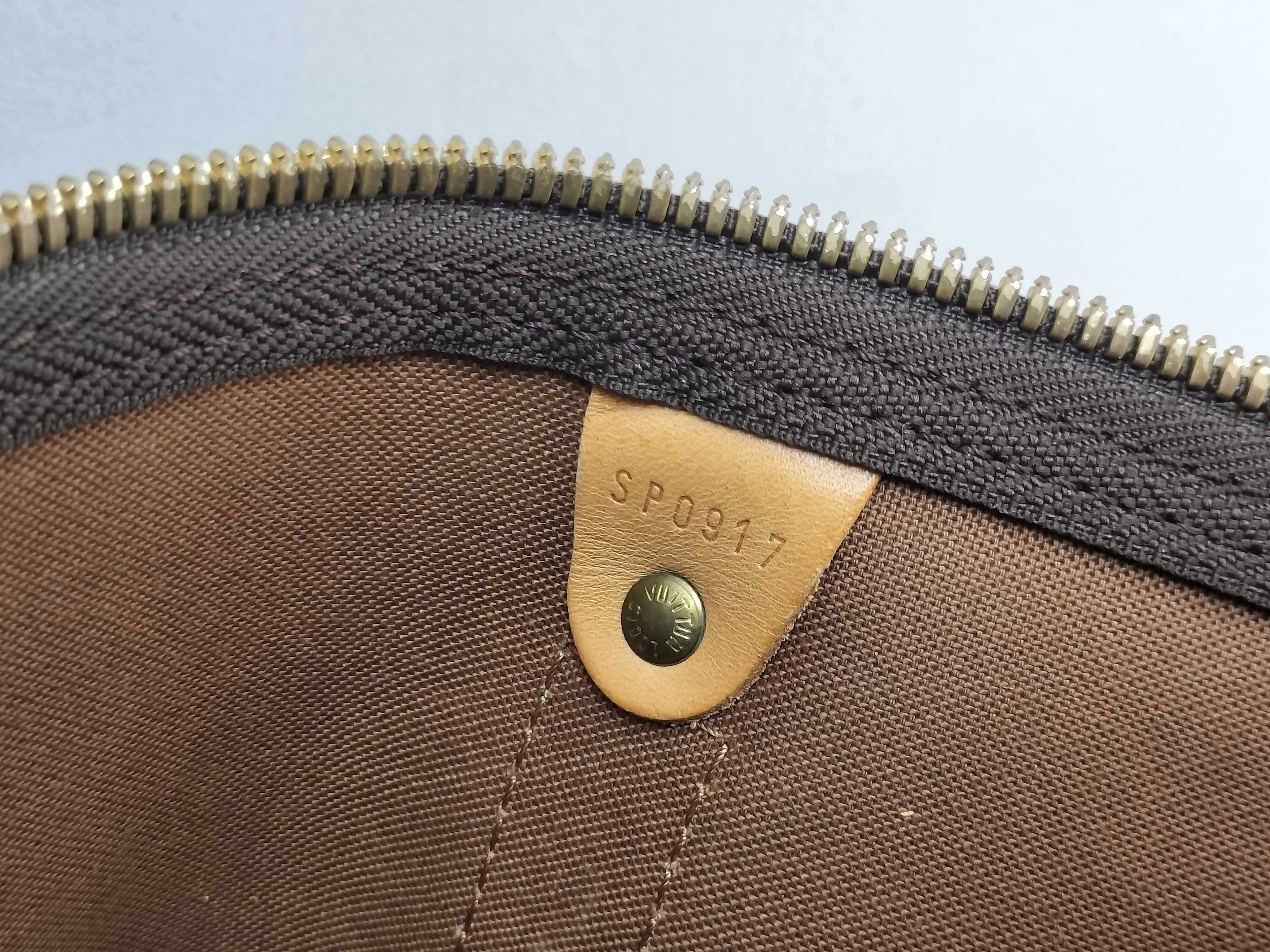 Monogram LV Boston Bag Keepall 60 M41422 Monogram Brown SP0917 Boston Bag — view 14