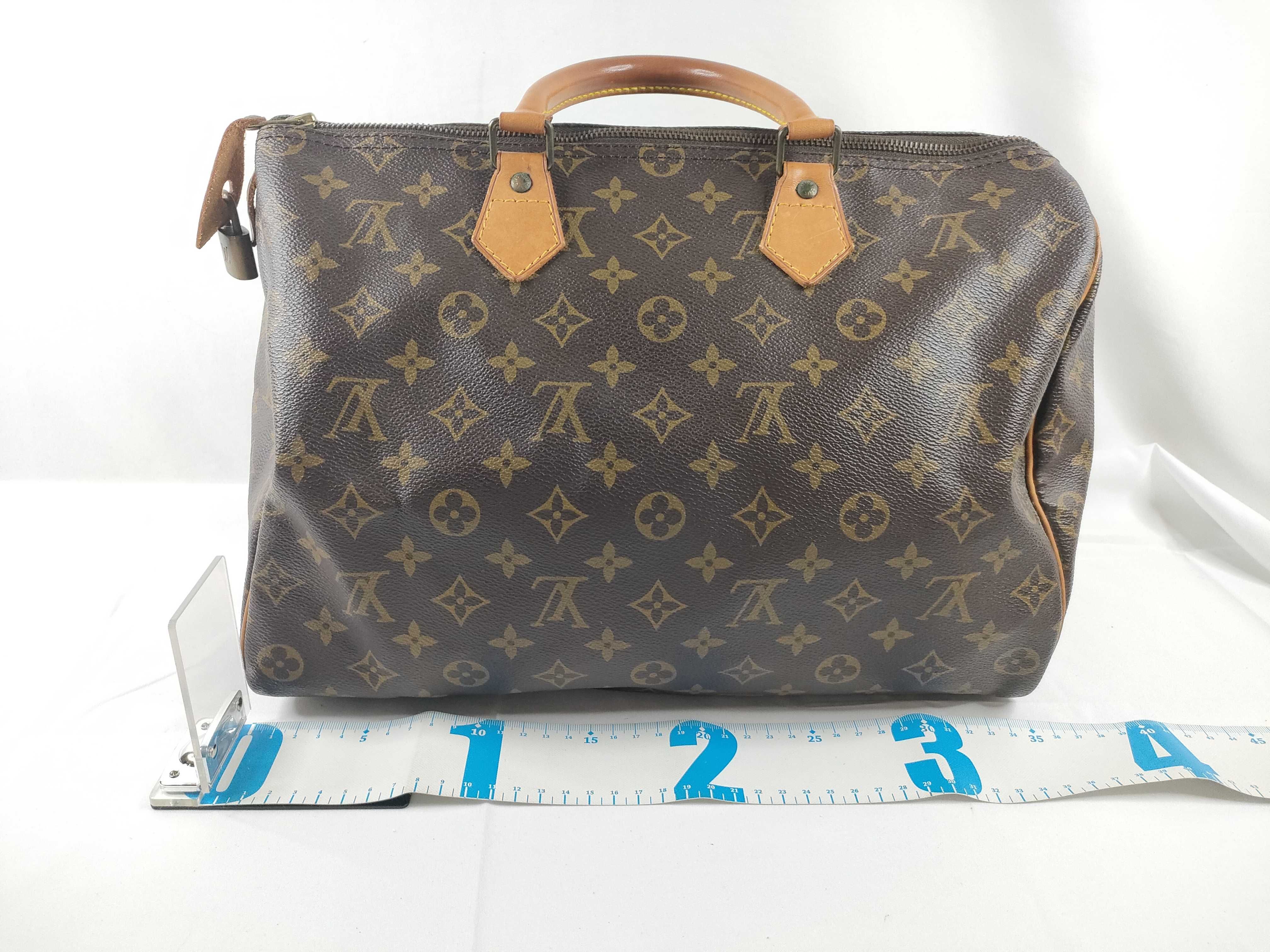 Monogram Speedy 35 Boston Handbag M41107 MB0930 — view 2