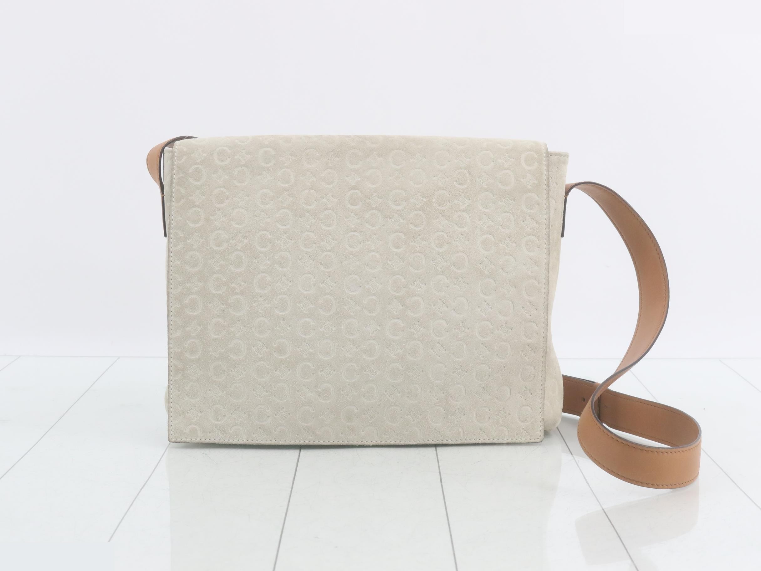 Macadam Suede Shoulder Bag