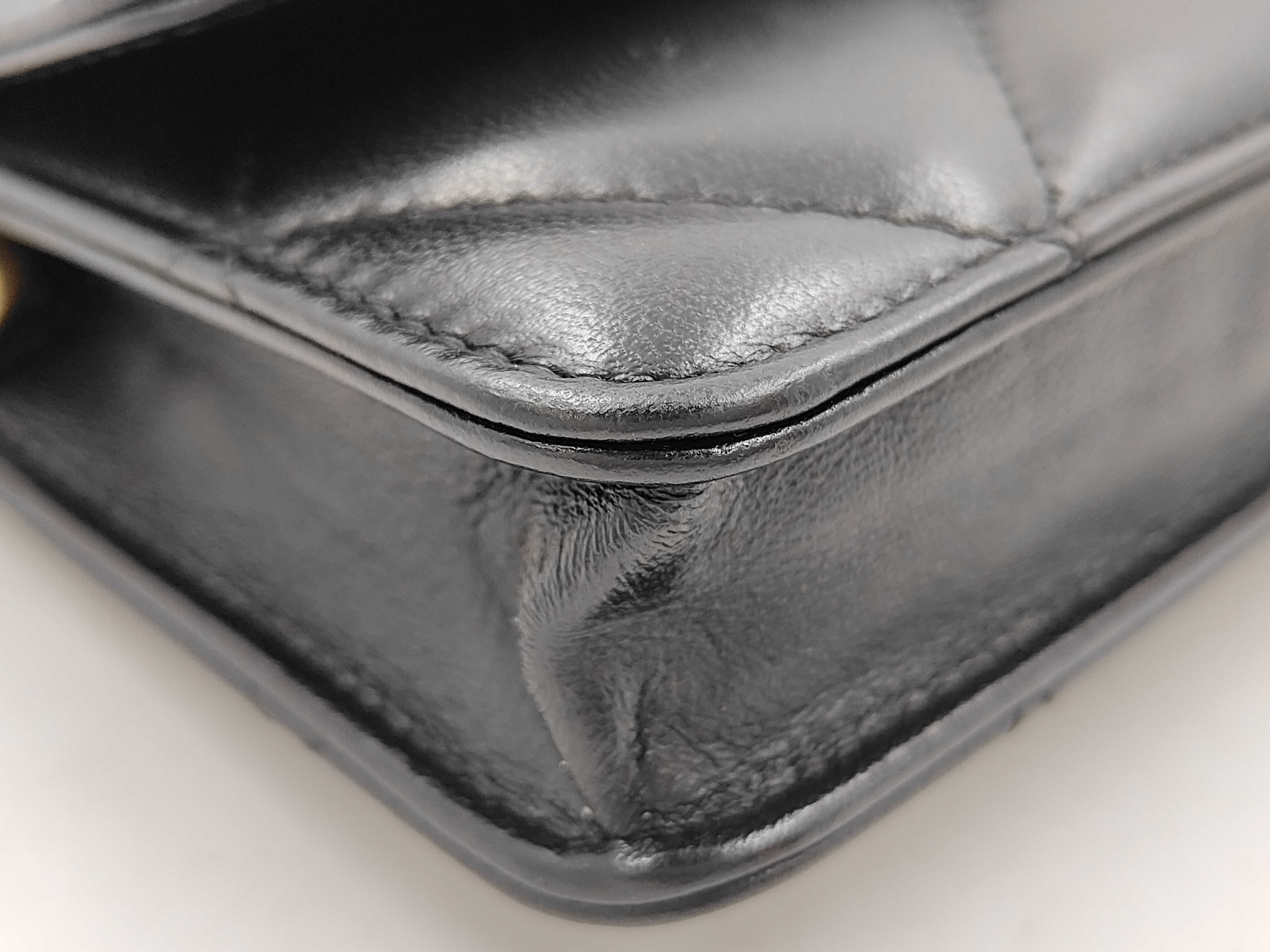Matelassé Chain Shoulder Bag — view 4