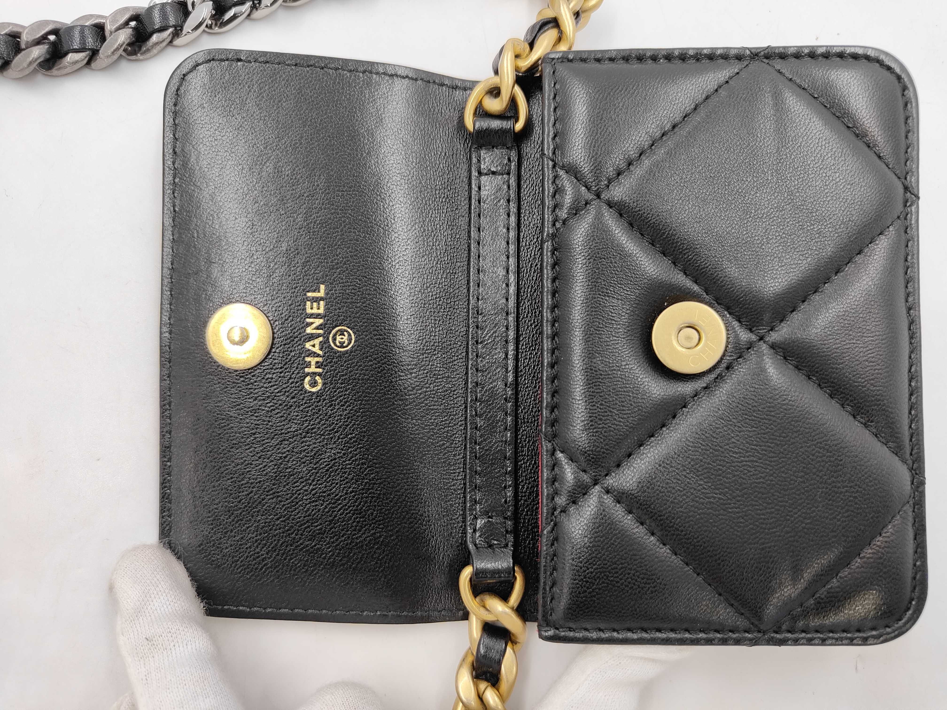 Matelassé Chain Shoulder Bag — view 8
