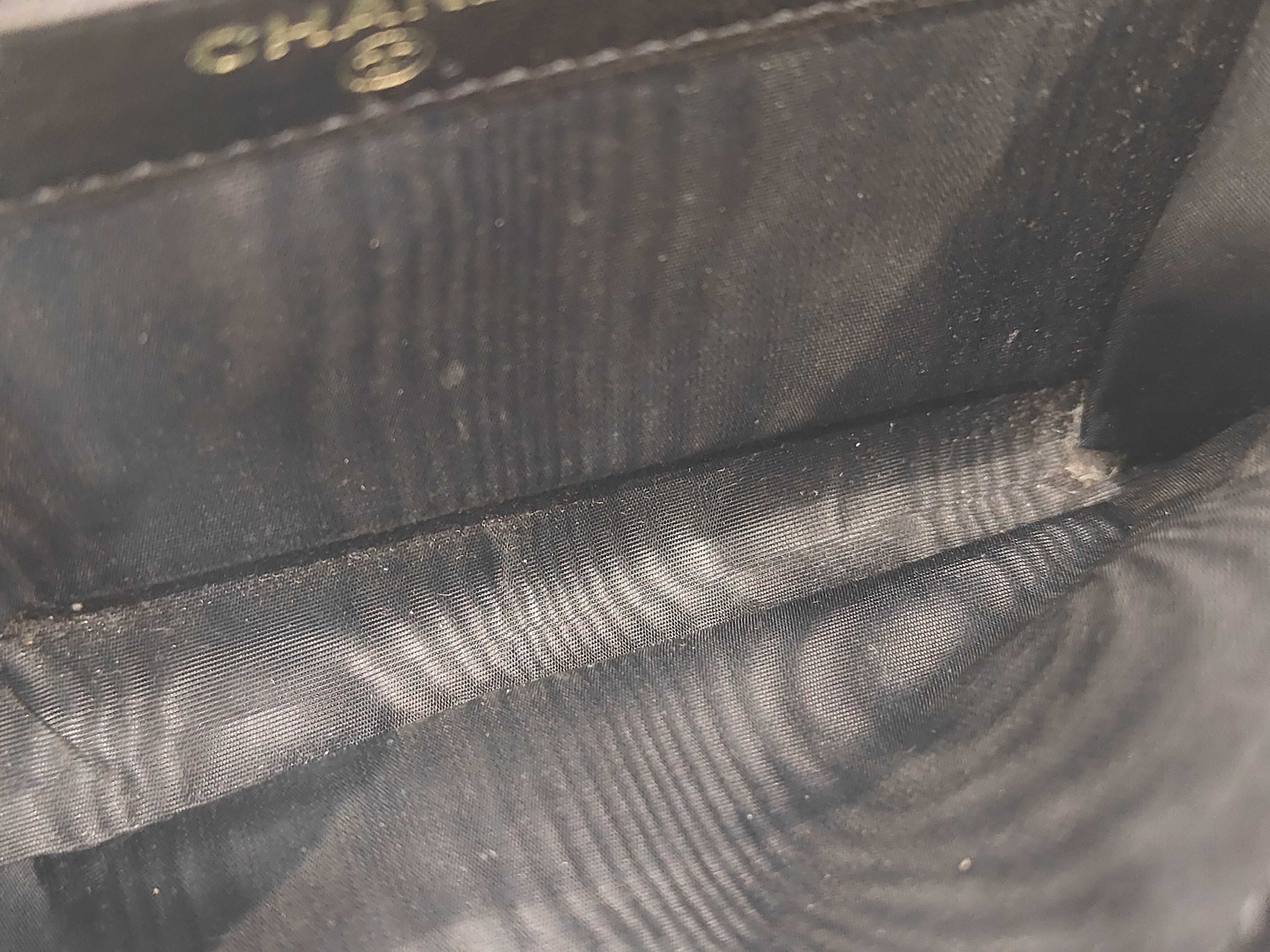 Calfskin Medium Wallet, Coco Design, Gold Hardware, Coin Purse — view 7