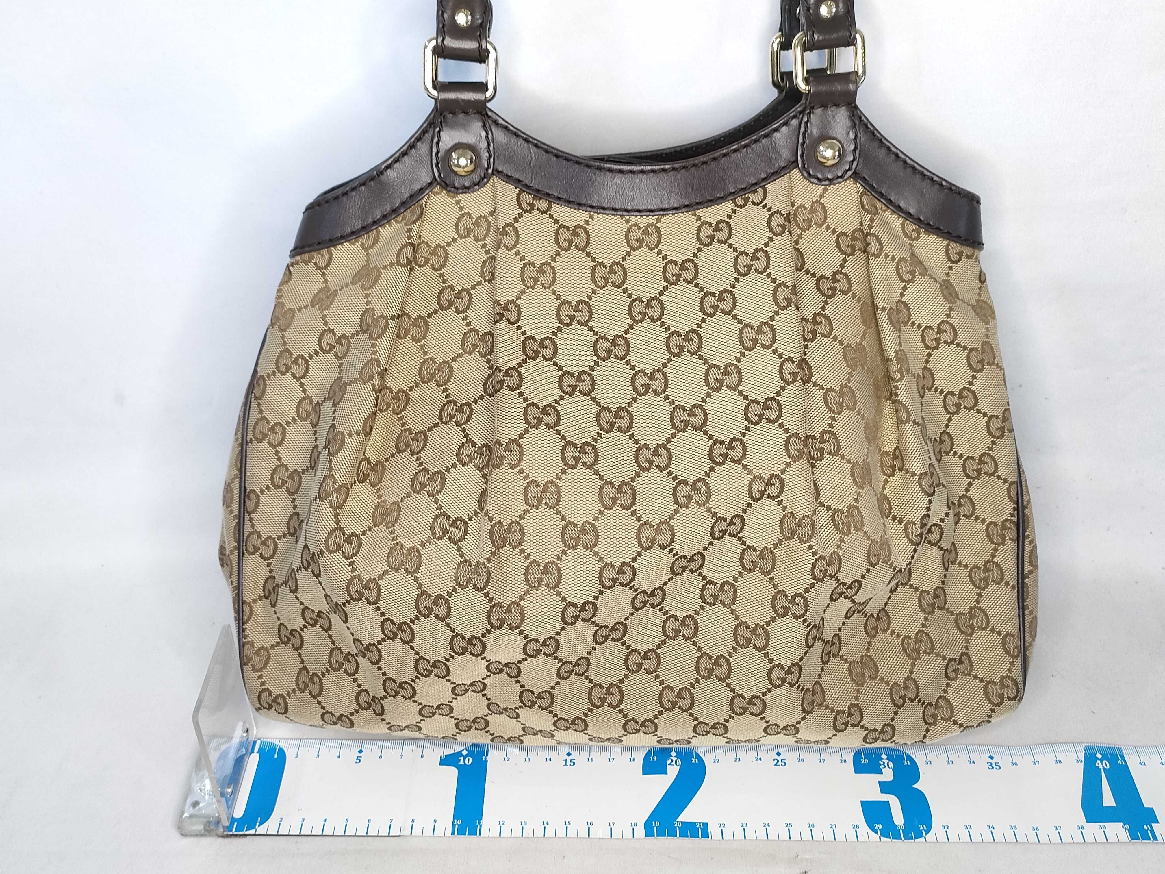 GG Canvas Gucci Sookie Tote Bag 211944 GG Canvas Brown 211944 493492 Tote Bag — view 2