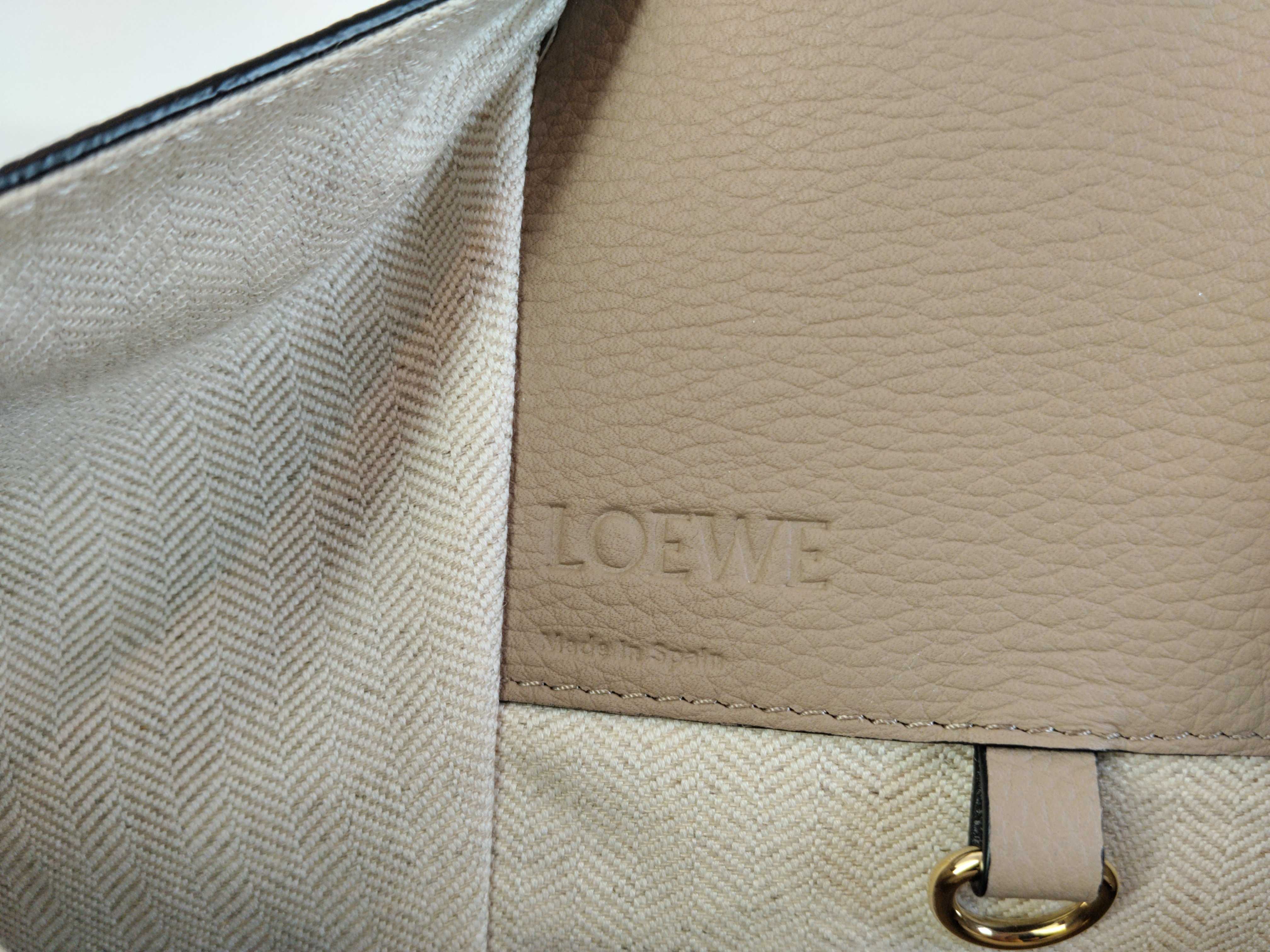 Hammock Small Leather 2-Way Handbag, Beige, 262306 (Shoulder Bag) — view 10