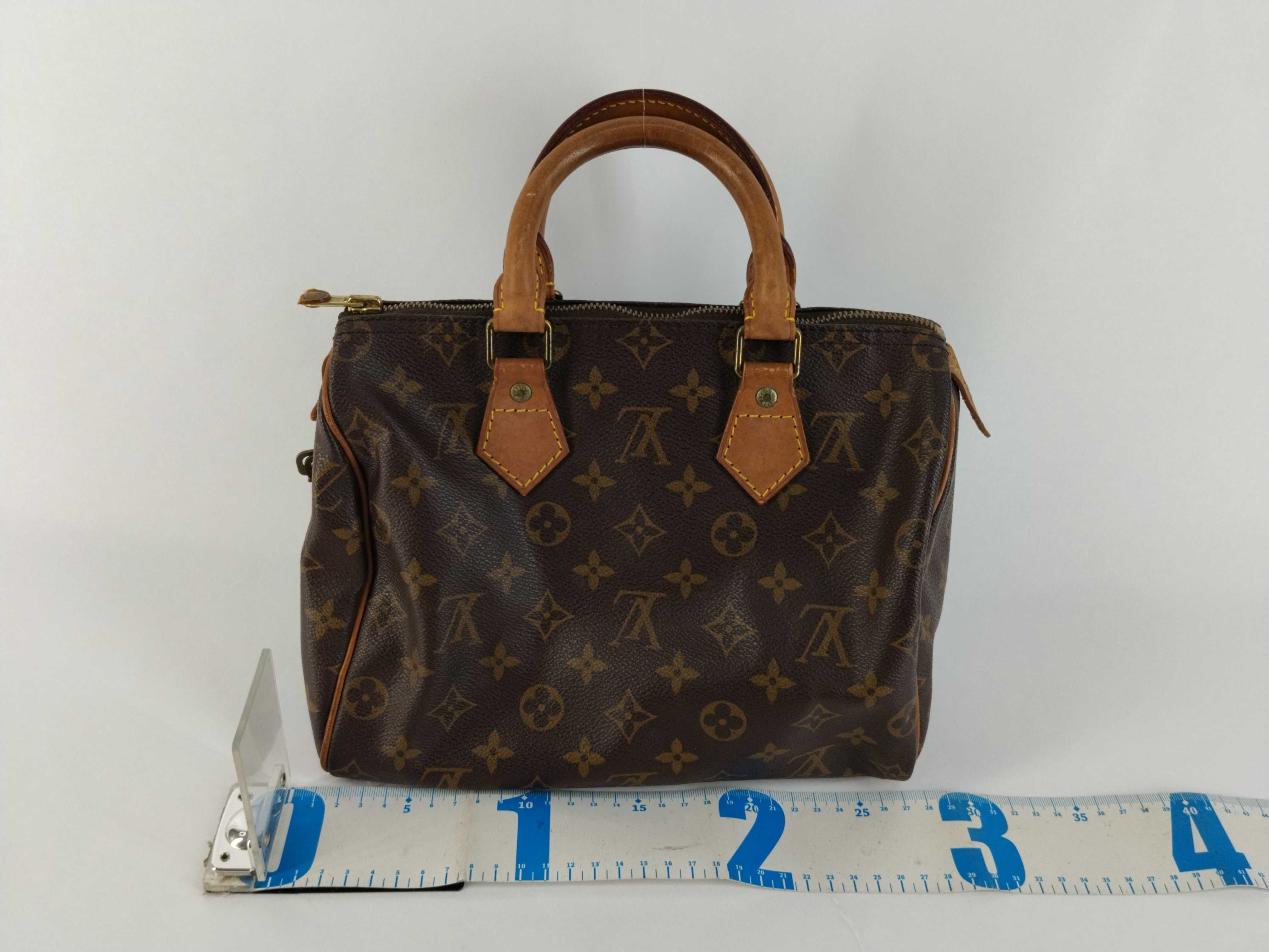 Monogram Speedy 25 M41528 Accessories: Padlock, 2 Keys, Boston Bag — view 2