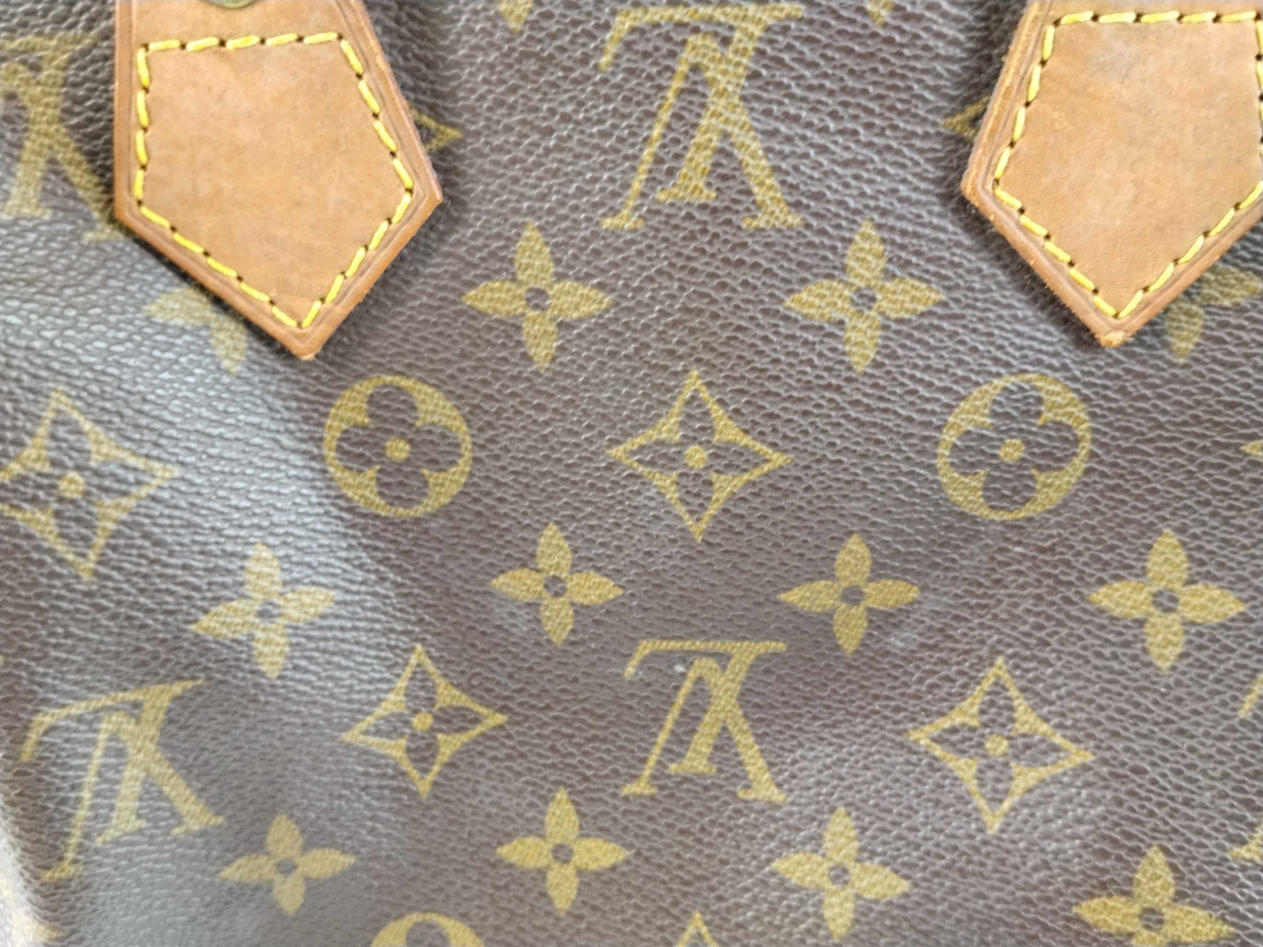 Monogram Speedy 25 M41528 Accessories: Padlock, 2 Keys, Boston Bag — view 13