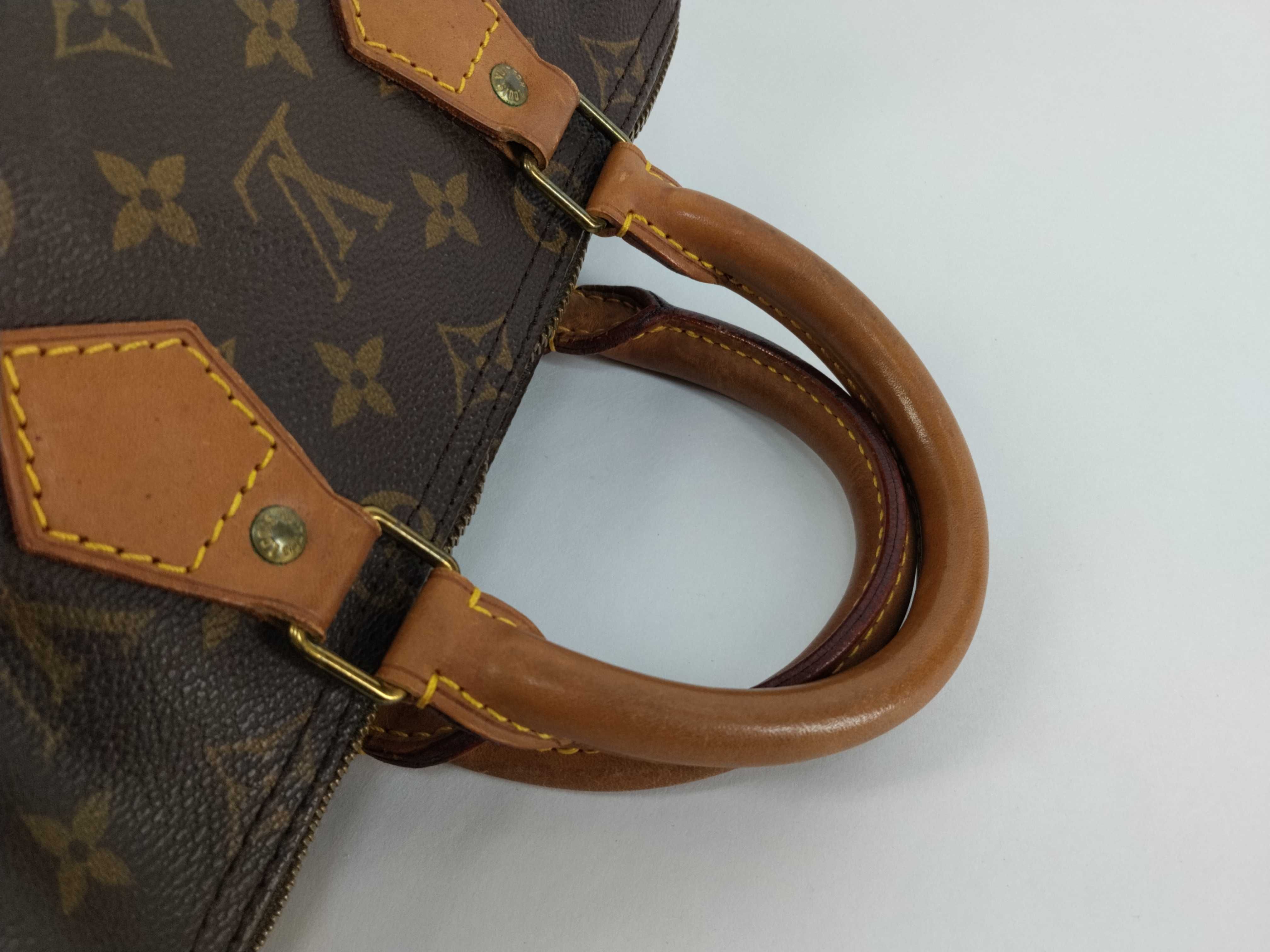 Monogram Speedy 25 M41528 Accessories: Padlock, 2 Keys, Boston Bag — view 3