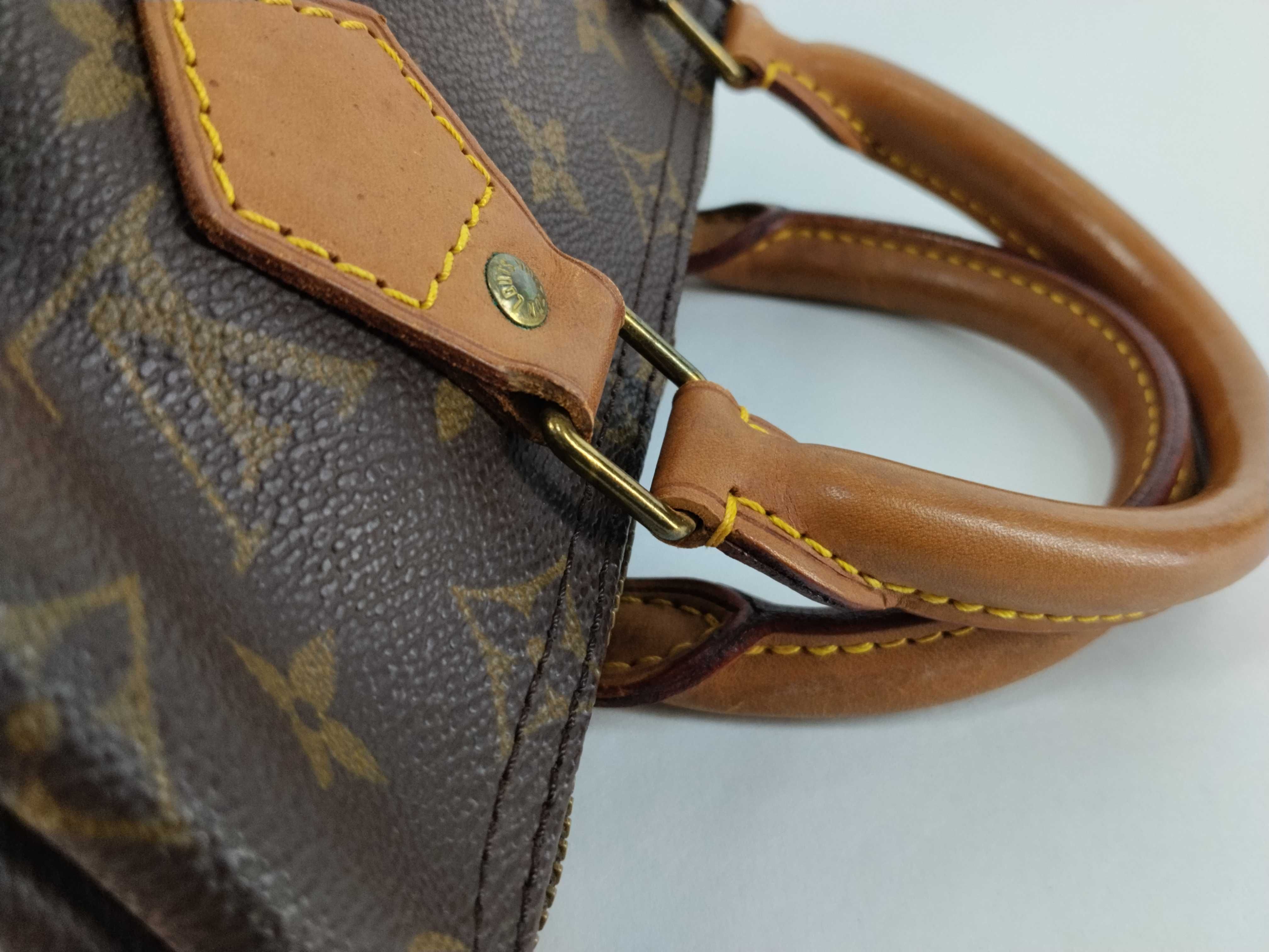 Monogram Speedy 25 M41528 Accessories: Padlock, 2 Keys, Boston Bag — view 5