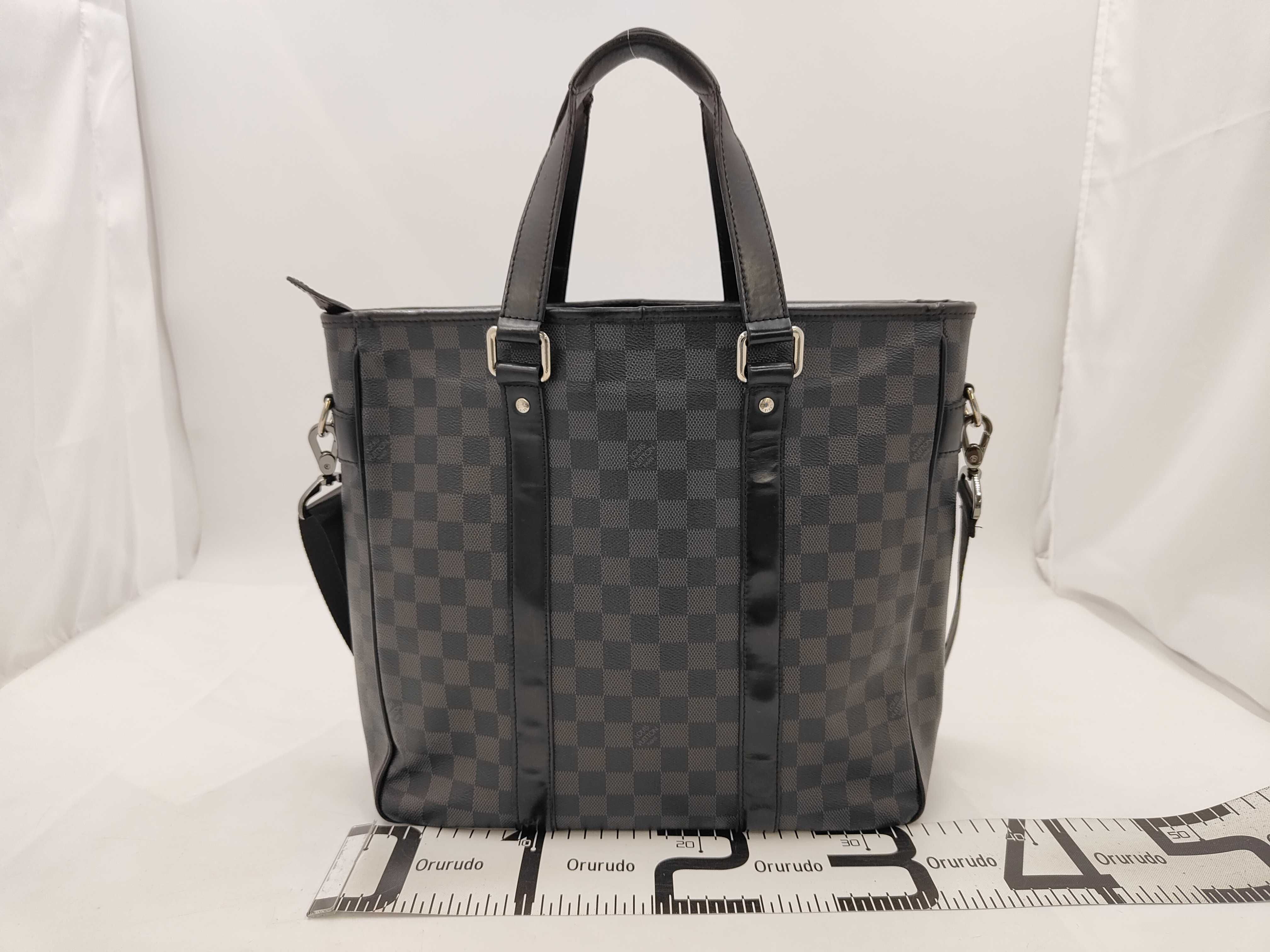 Damier Graphite LV Damier Graphite Handbag Tote Bag — view 2