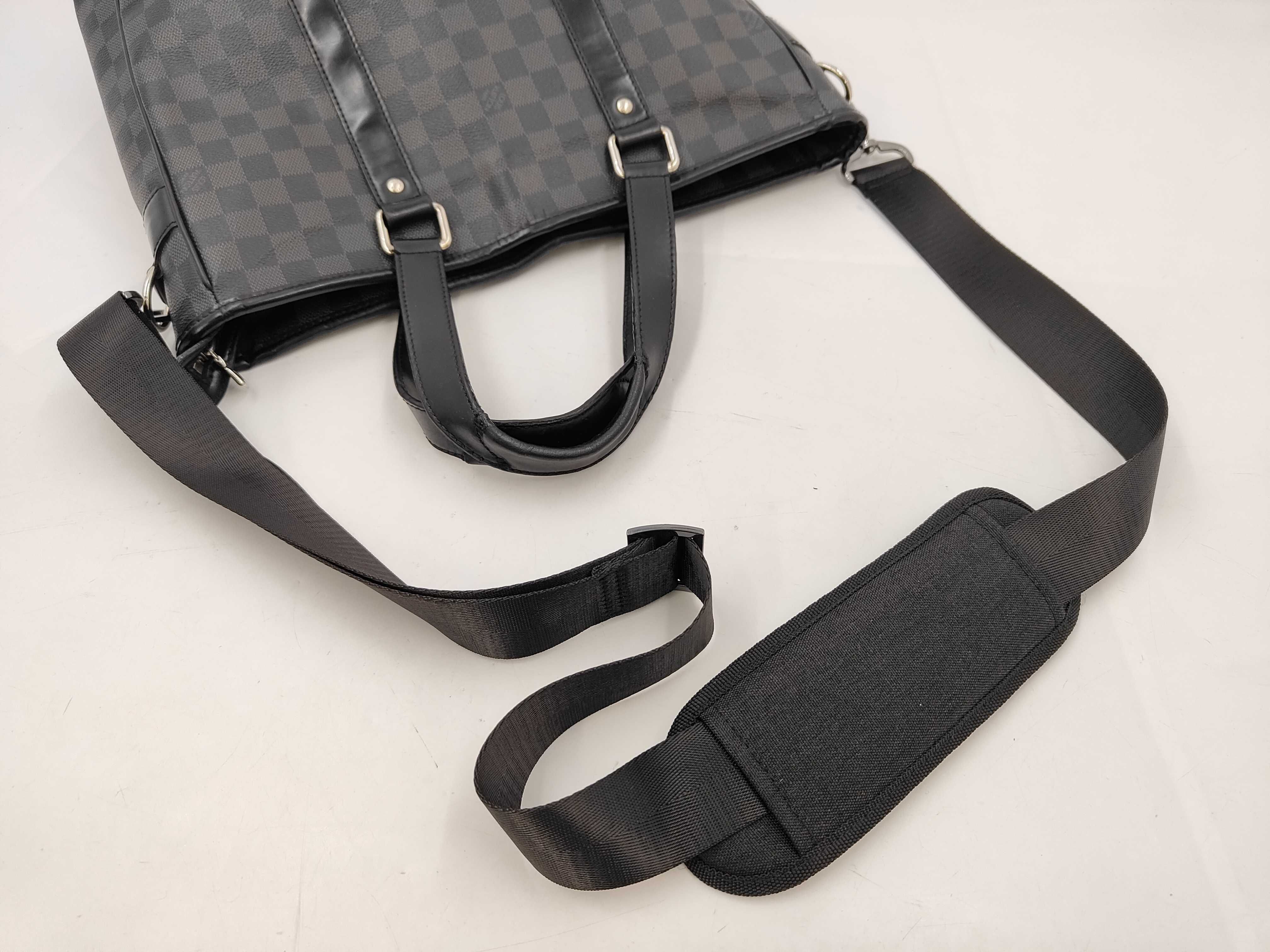 Damier Graphite LV Damier Graphite Handbag Tote Bag — view 4