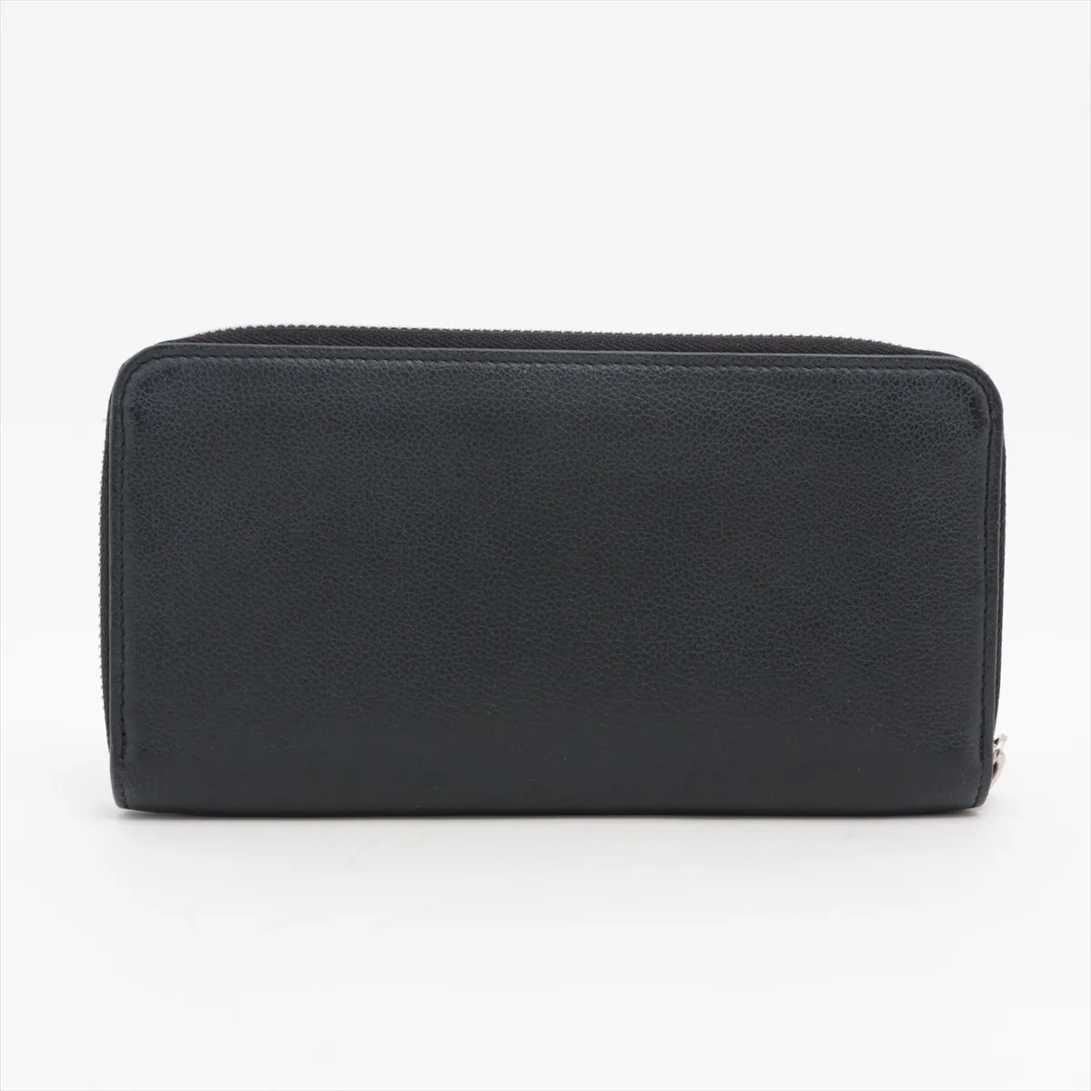 LV Logo Zippy Lock Me M62622 UB3109 Noir Round Zip Wallet — view 2