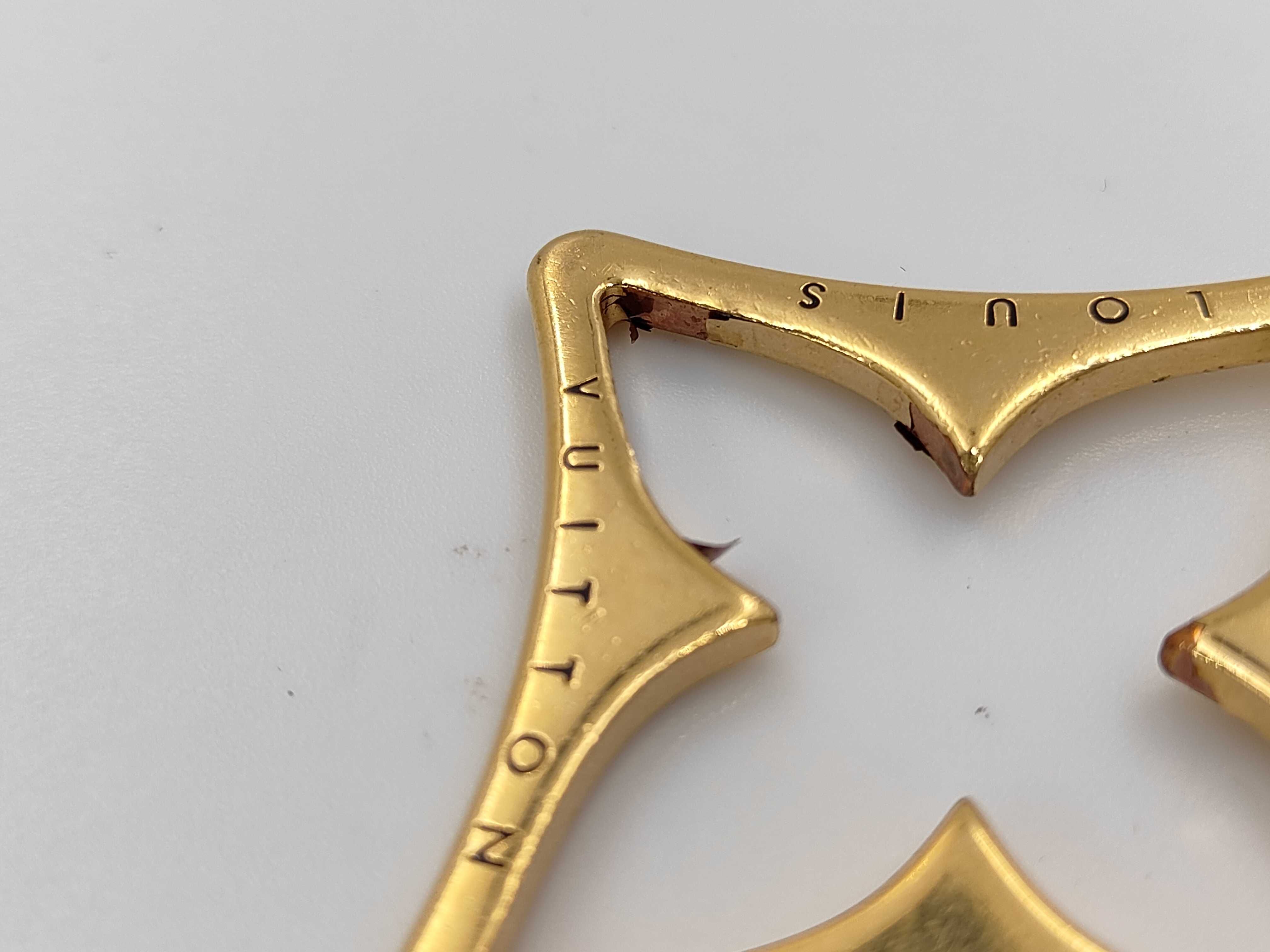 Portefeuille Puzzle Dark Brown x Gold M65218 Charm — view 5
