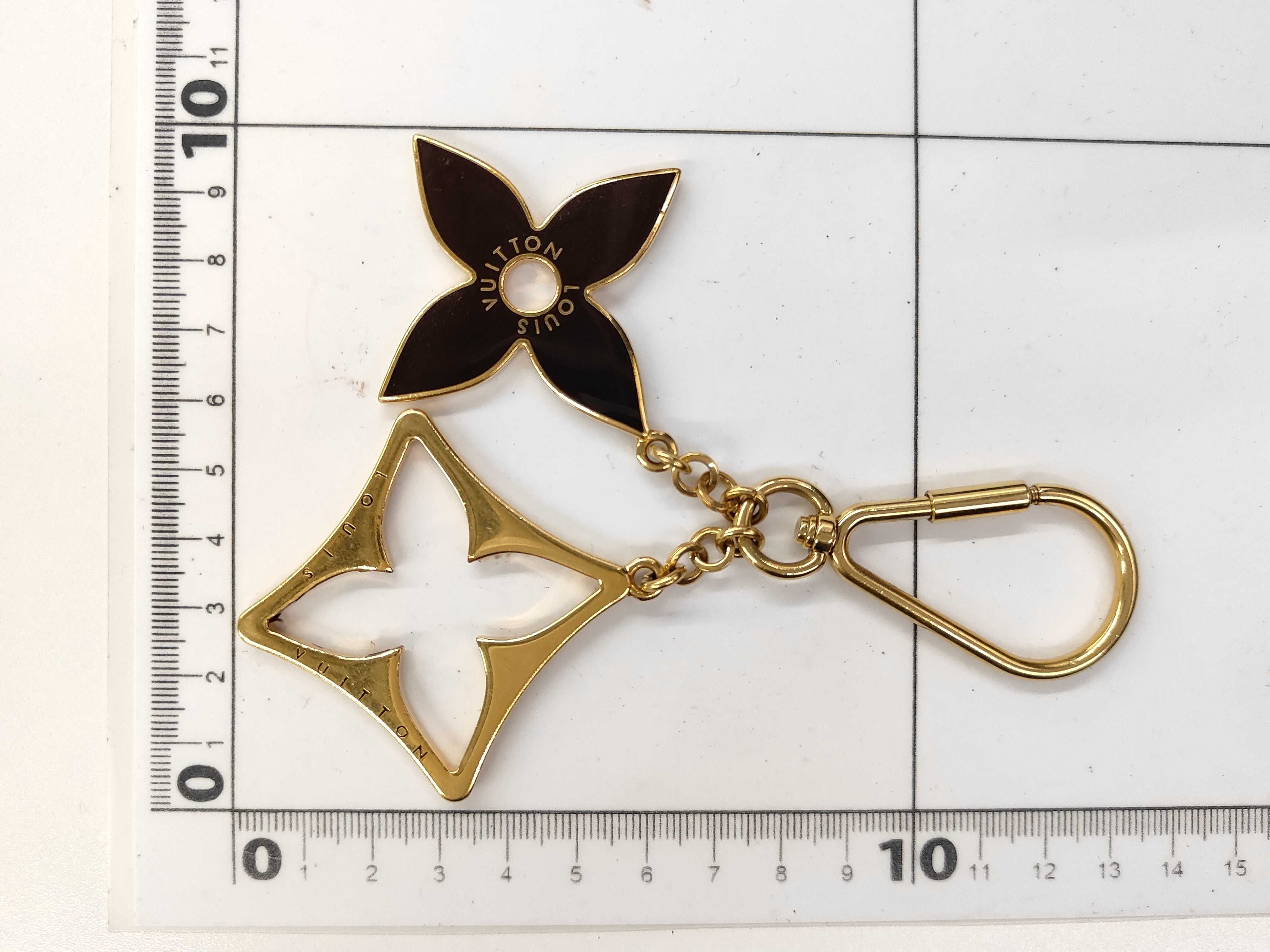 Portefeuille Puzzle Dark Brown x Gold M65218 Charm — view 6