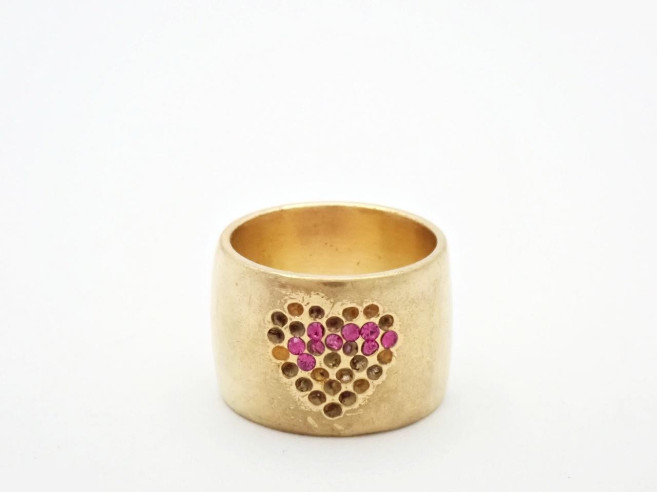 Coco Mark Ring, Heart, #13 — view 2