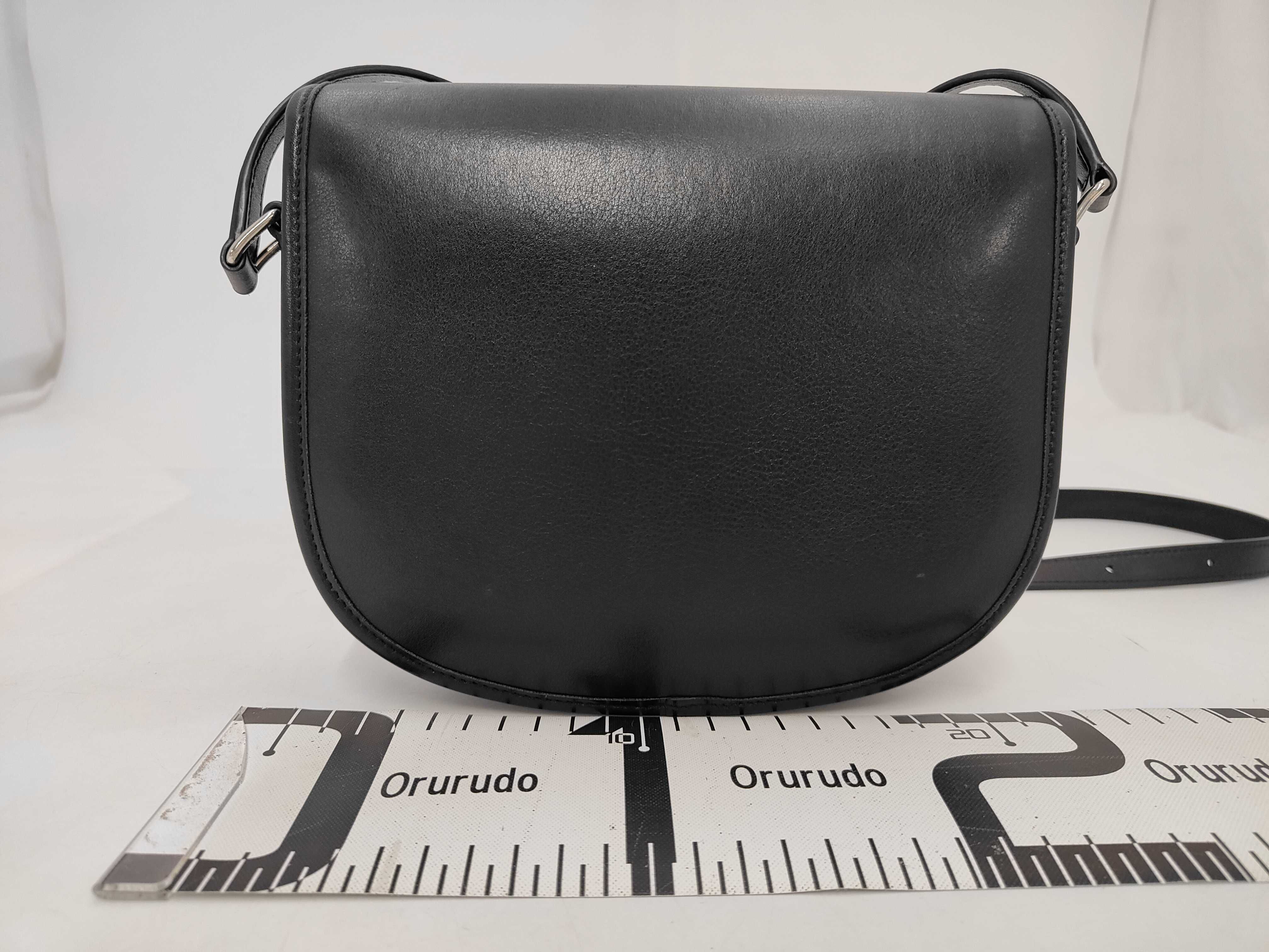 Medium Buzas Triomphe Leather Black Shoulder Bag — view 2