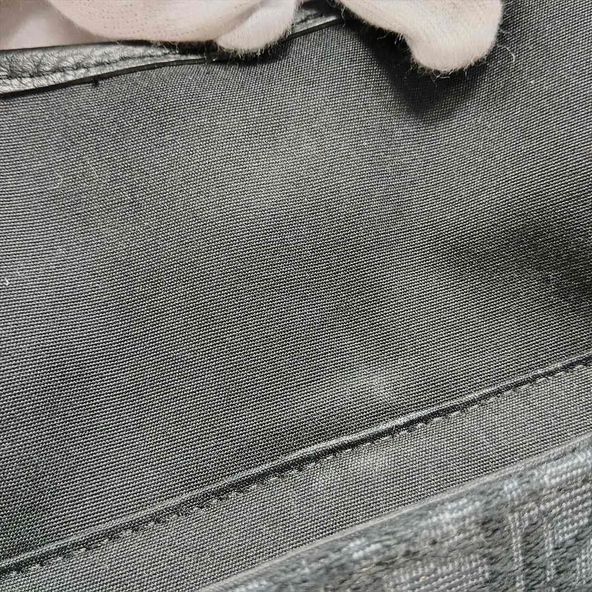 Oblique Dior 8 Canvas x Leather Body Bag Black Lucky Star — view 13