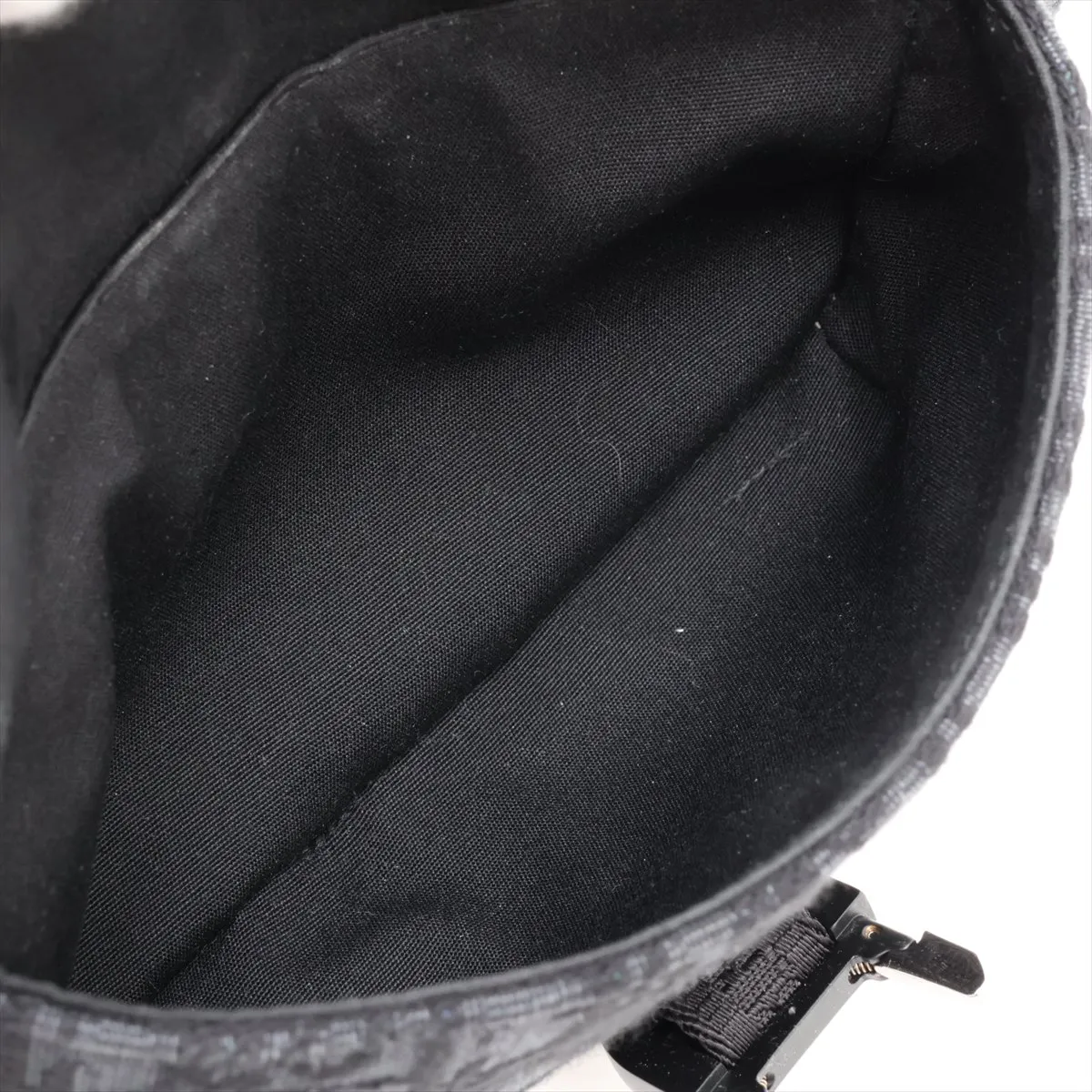 Oblique Dior 8 Canvas x Leather Body Bag Black Lucky Star — view 8