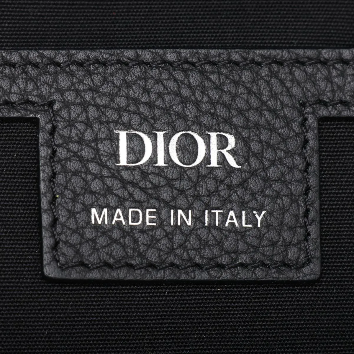 Oblique Dior 8 Canvas x Leather Body Bag Black Lucky Star — view 10
