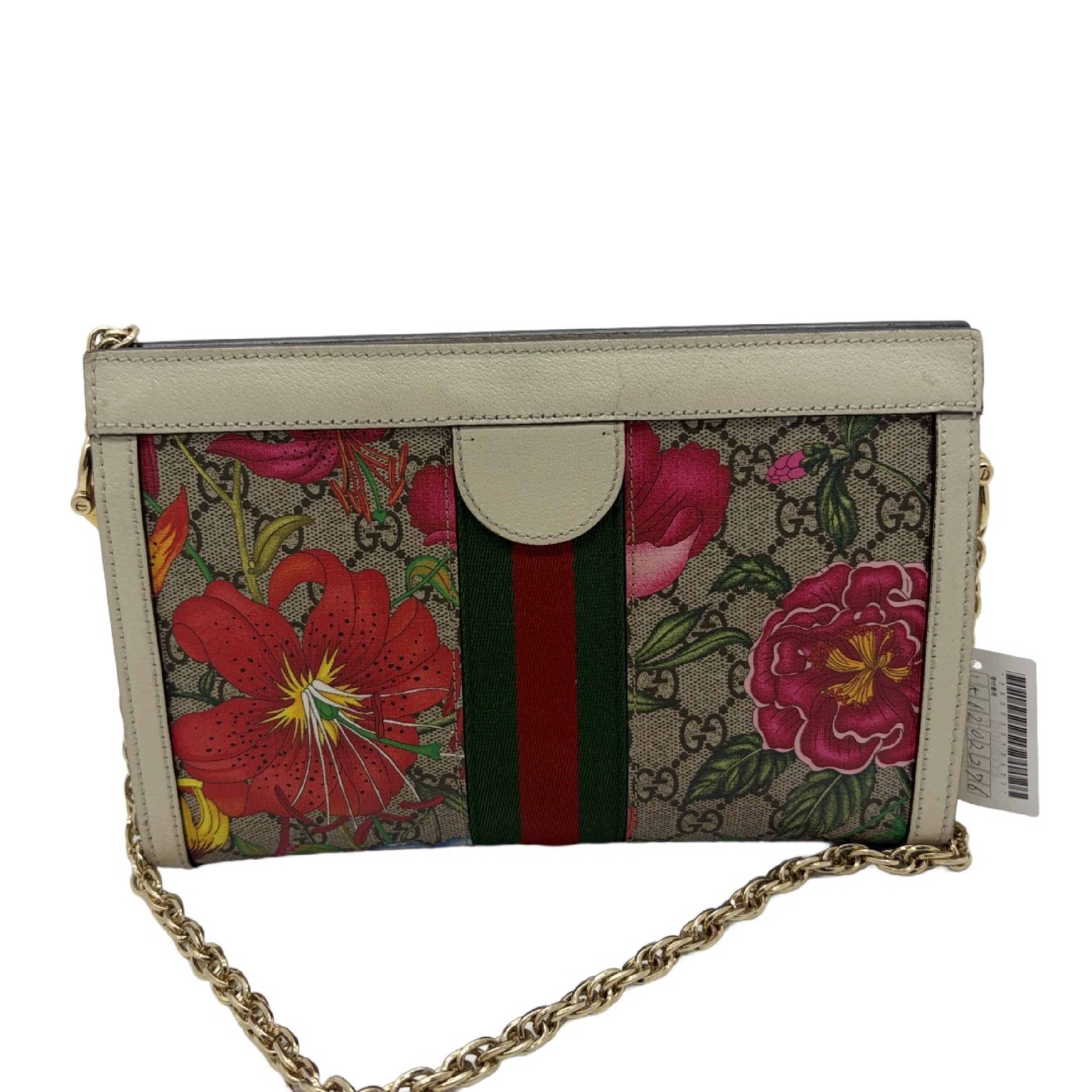 Ophidia GG Flora Shoulder Bag — view 2