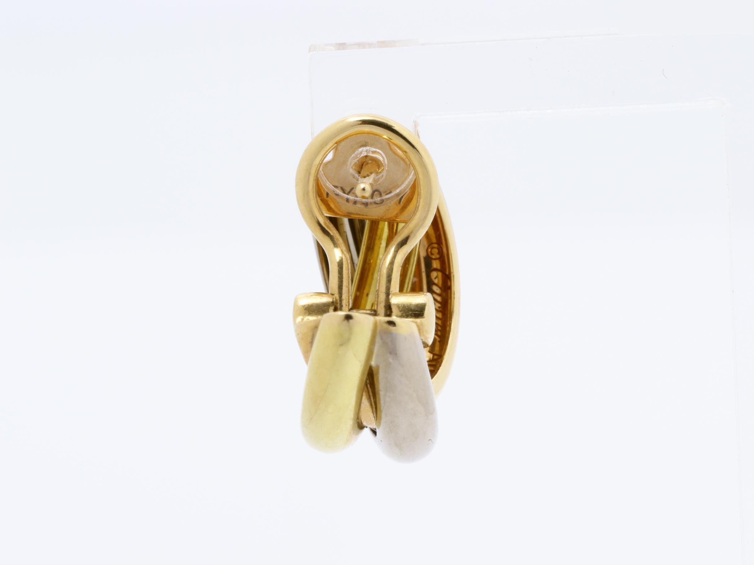 Trinity (precious metal) earrings, 750PGYGWG, 4.7g — view 4
