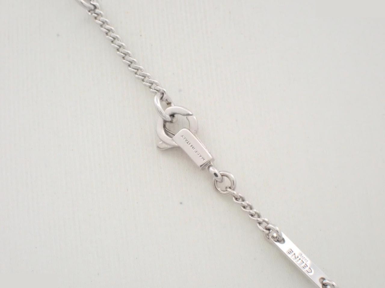 Triomphe rhinestone necklace, chain approximately 42cm — view 2