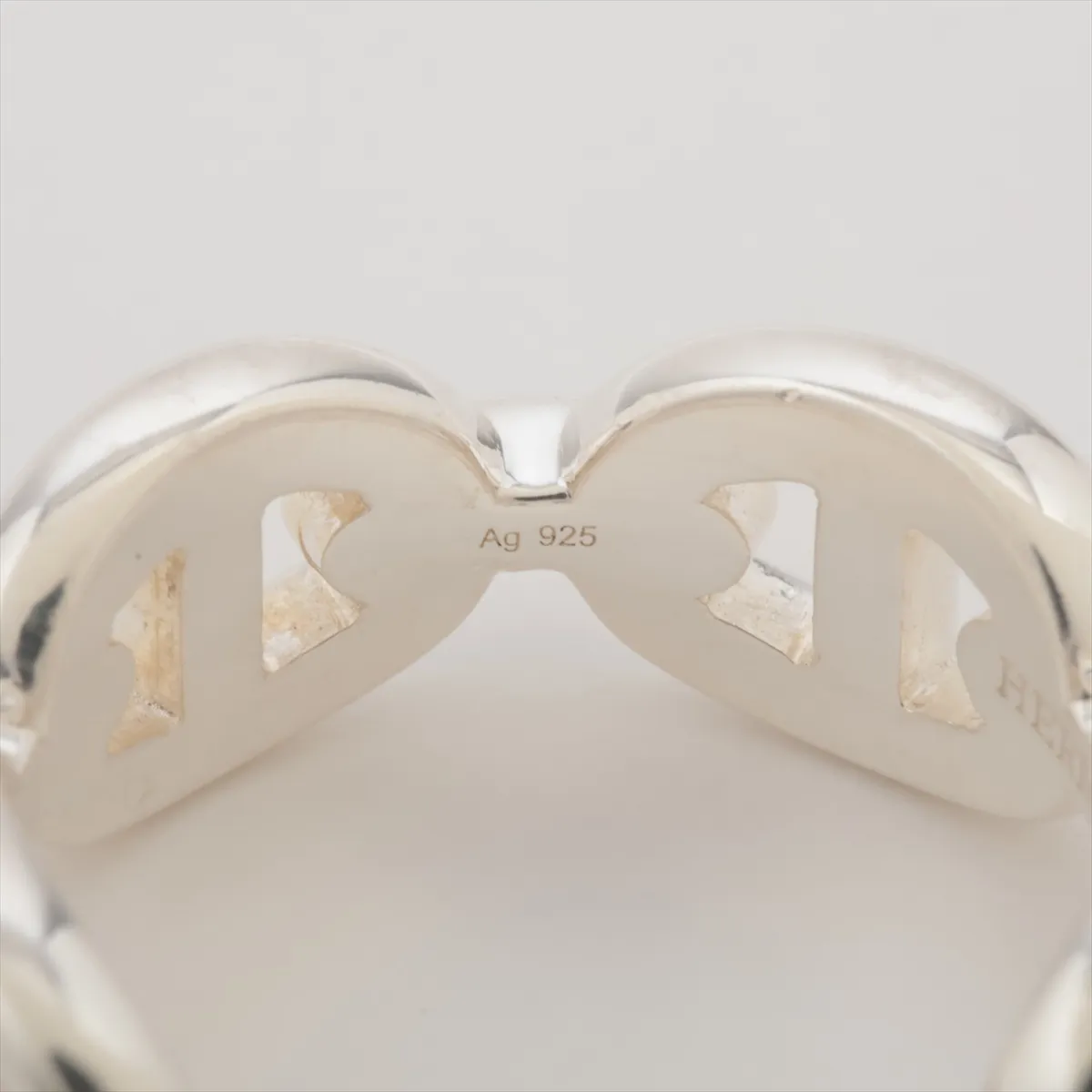 Chaine d'Ancre Enchainée 2022 Ring, Size 50, 925 Sterling Silver, 5.8g, 22BD503431. — view 4