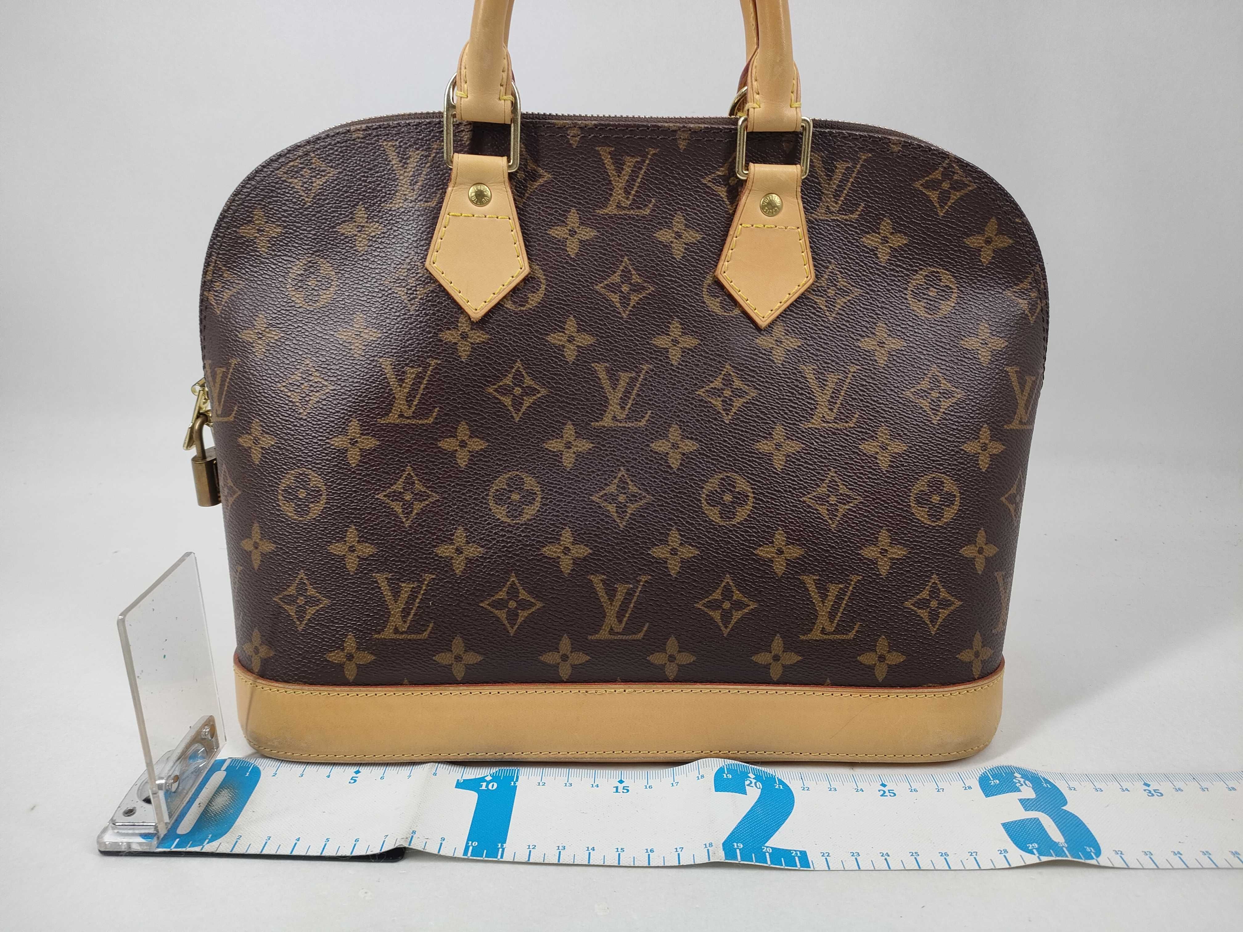 Monogram Alma Handbag (with ST) — view 2