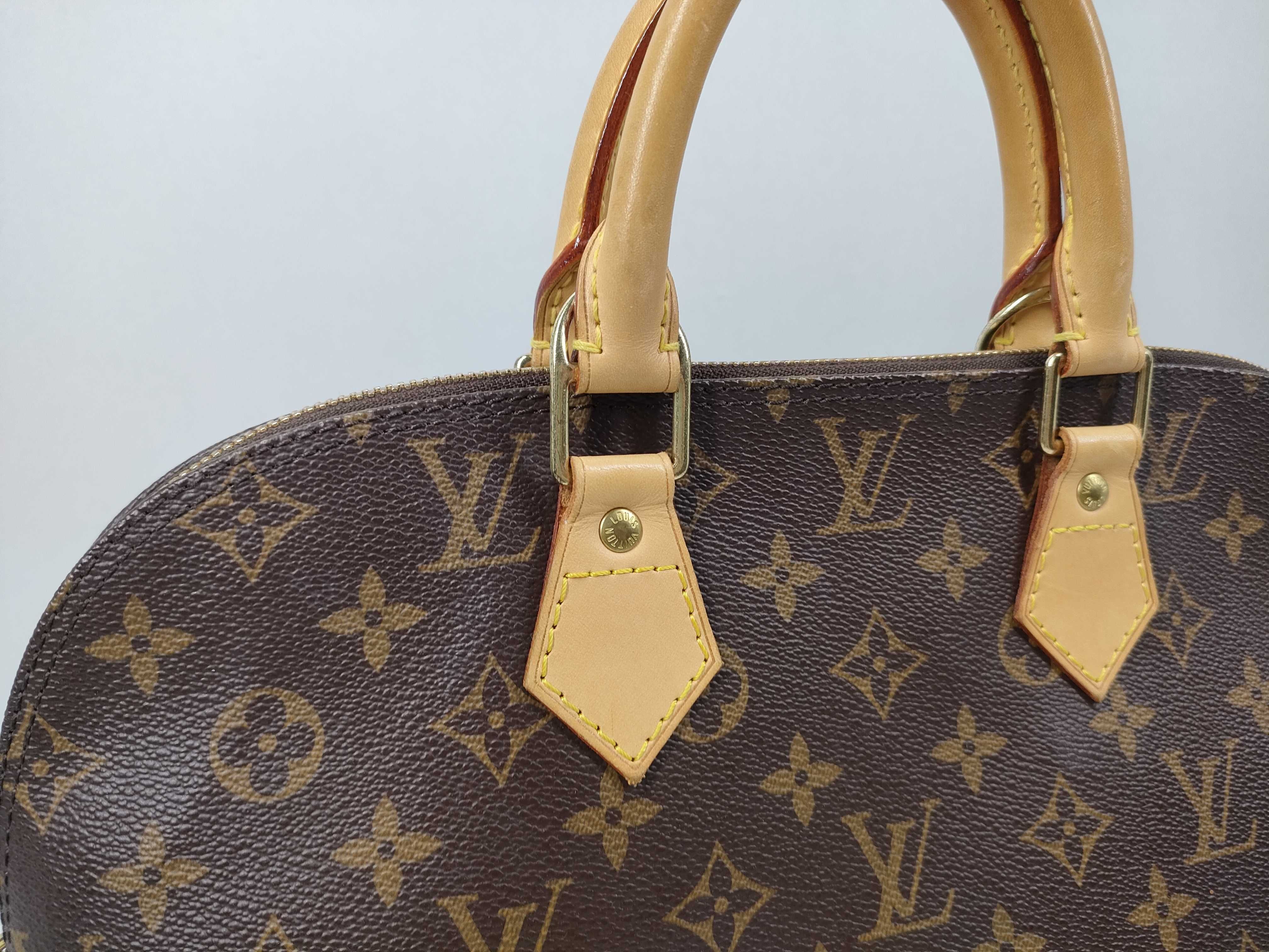 Monogram Alma Handbag (with ST) — view 3