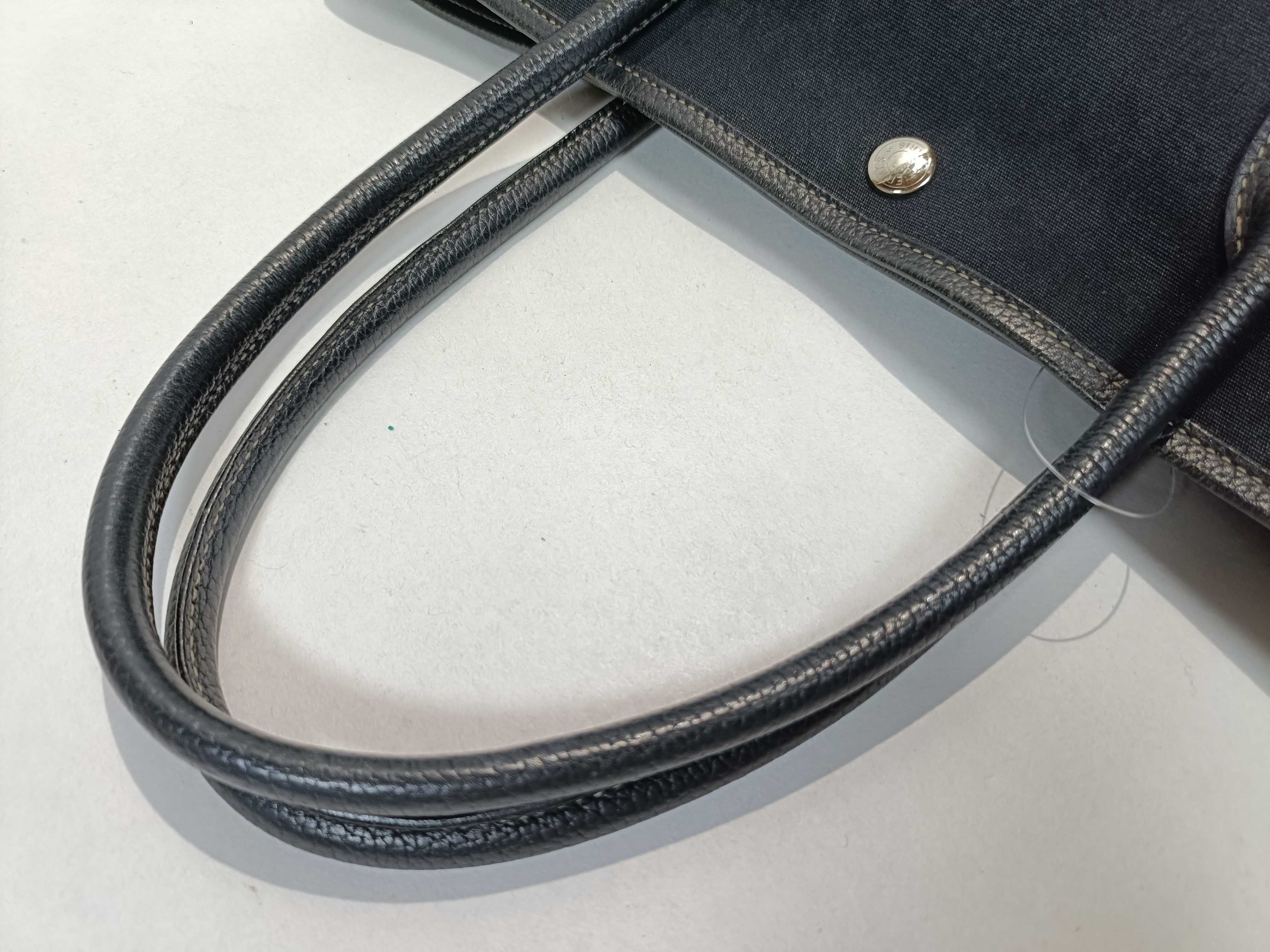 Garden Party PM Toile Officier Leather Tote Bag — view 3