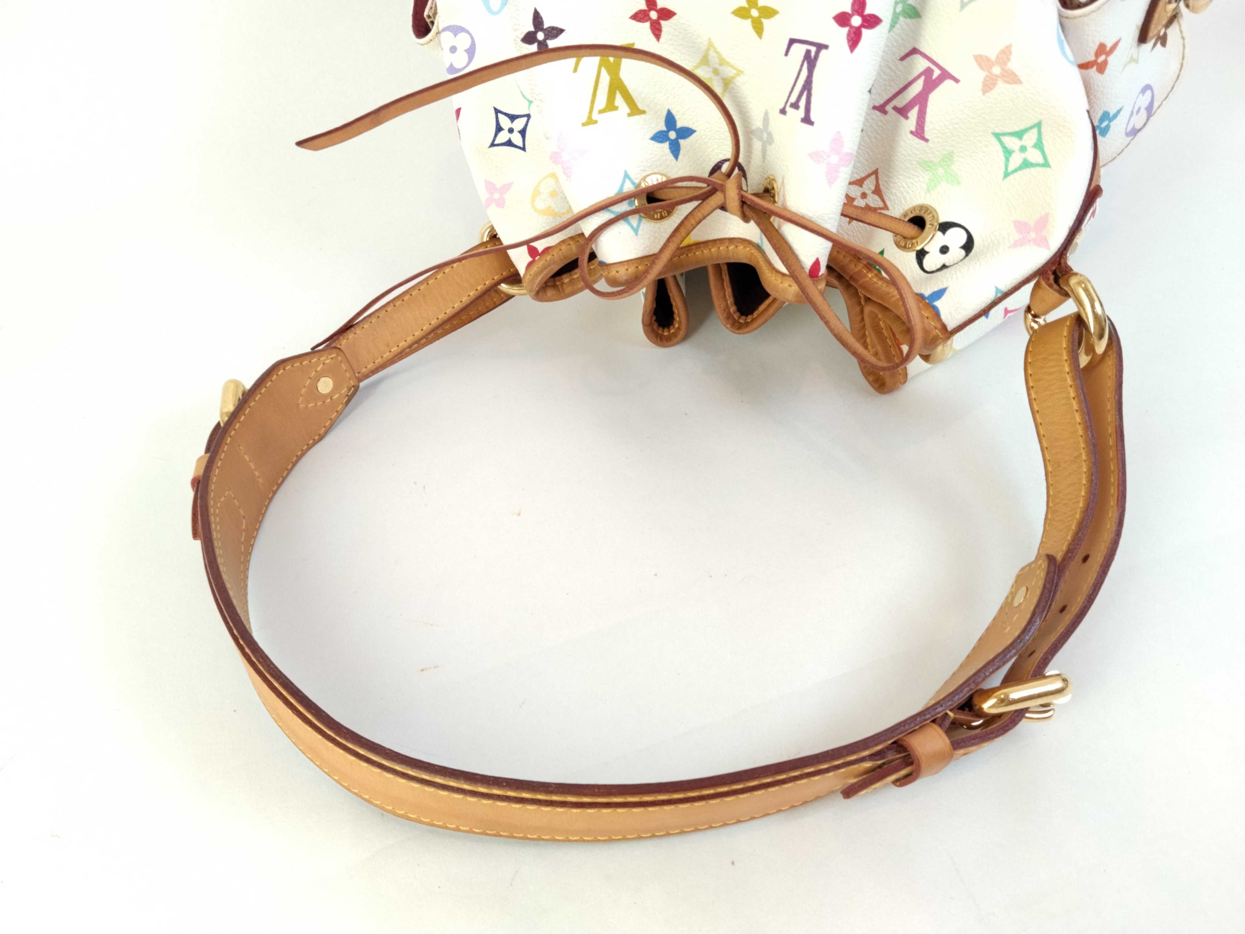 Monogram Multicolor Louis Vuitton Multicolor Noe Shoulder Bag — view 3