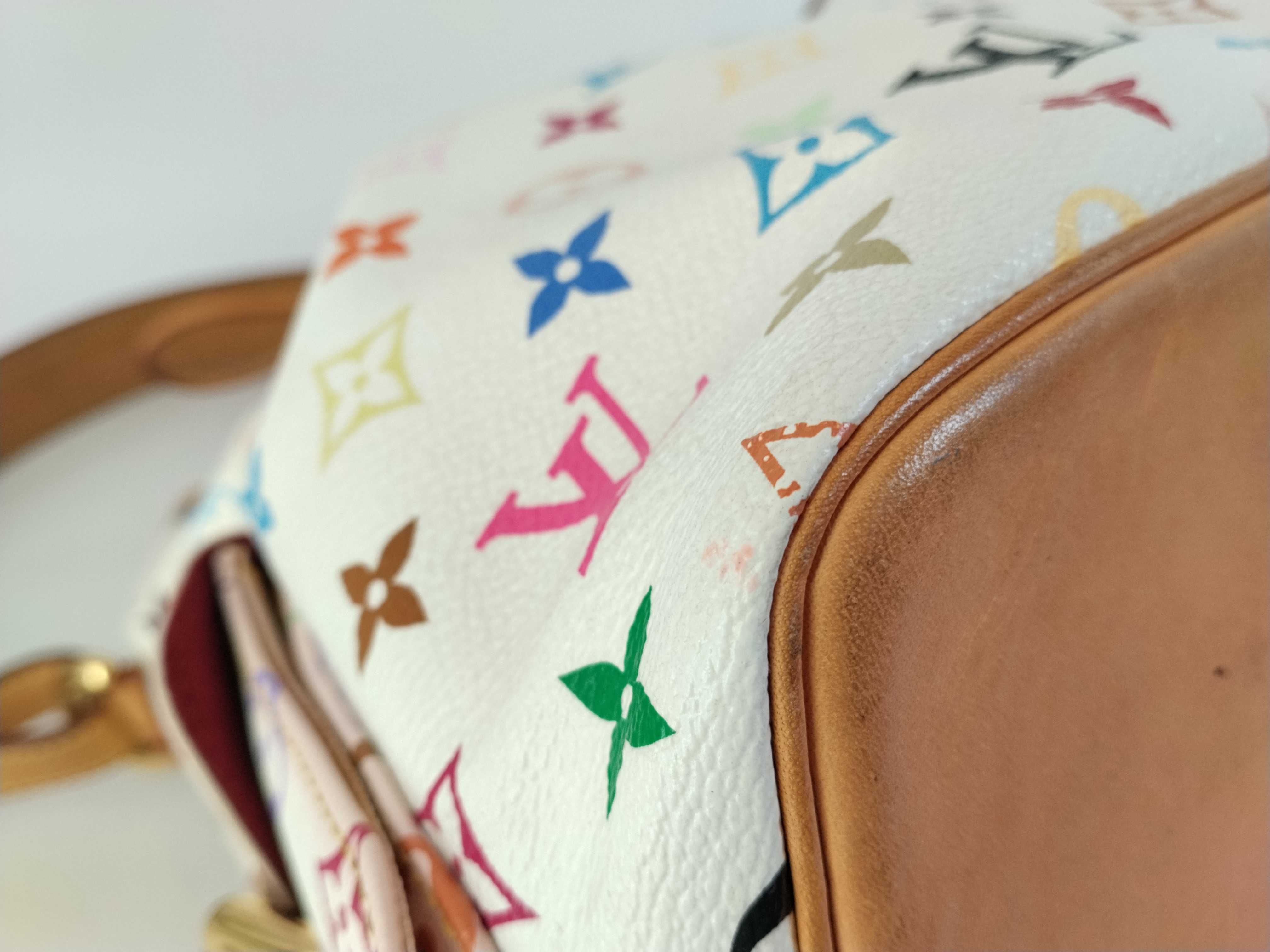 Monogram Multicolor Louis Vuitton Multicolor Noe Shoulder Bag — view 7