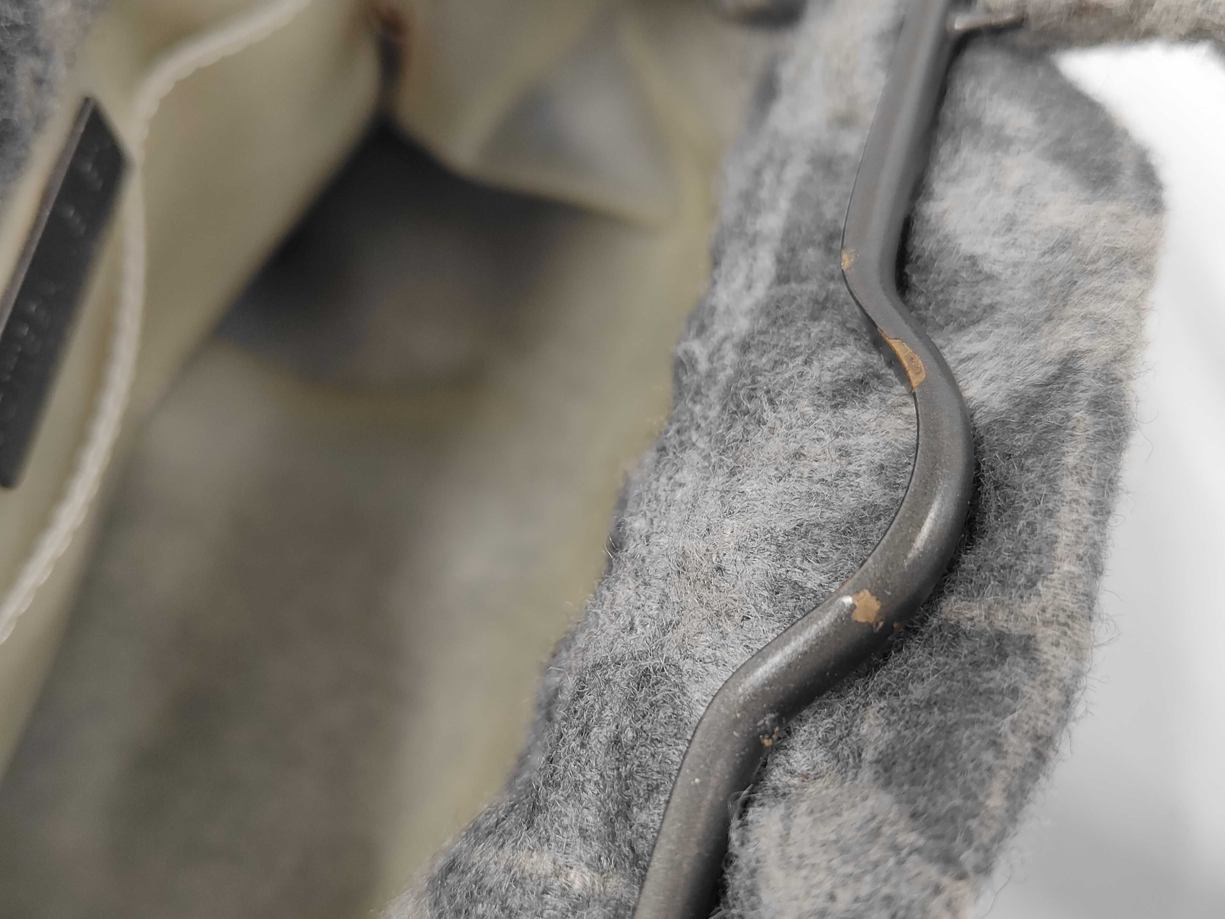 Shoulder Bag, Wool, Gray Shoulder Bag — view 11