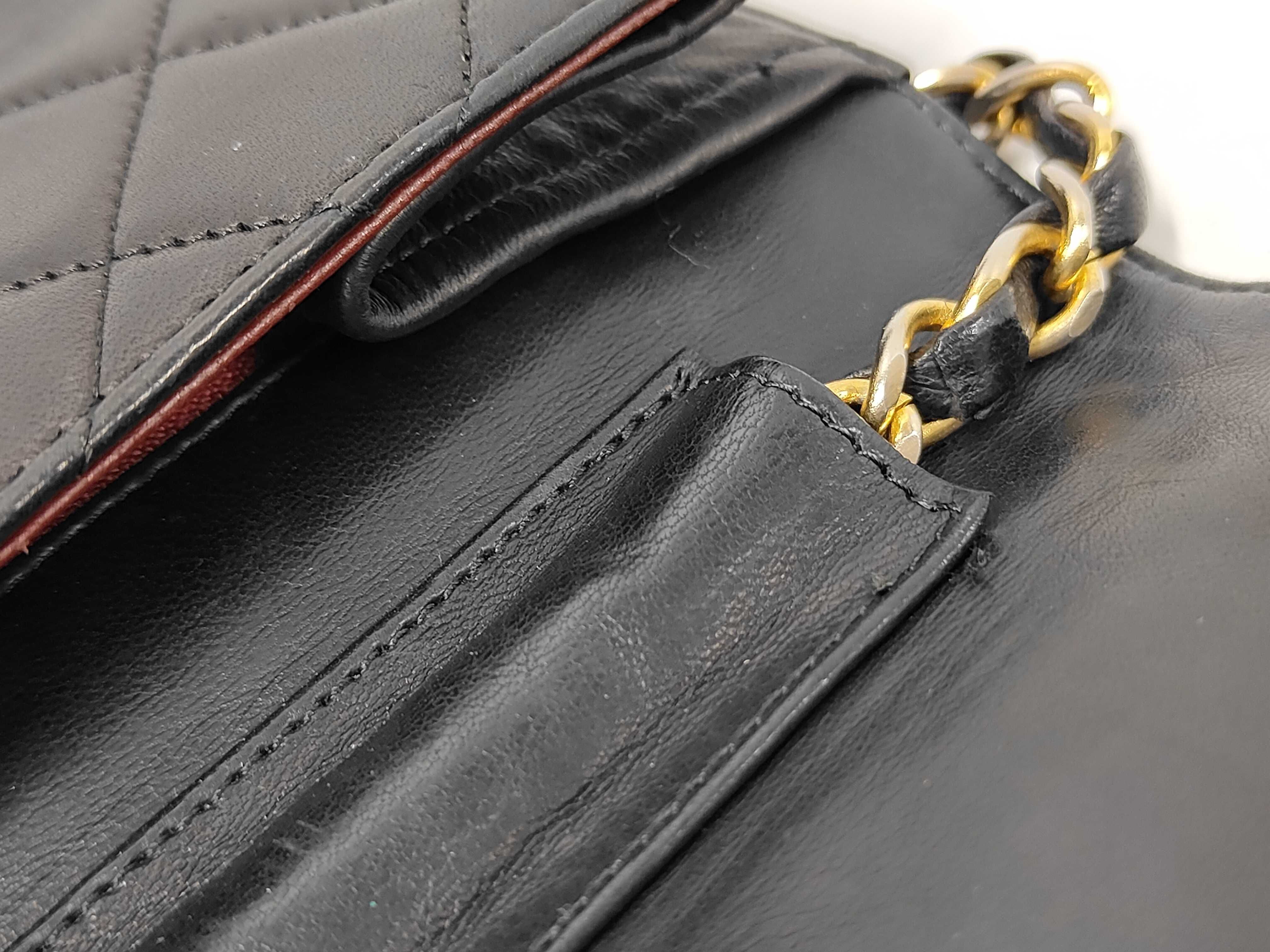 Lambskin Flap Shoulder Bag — view 8
