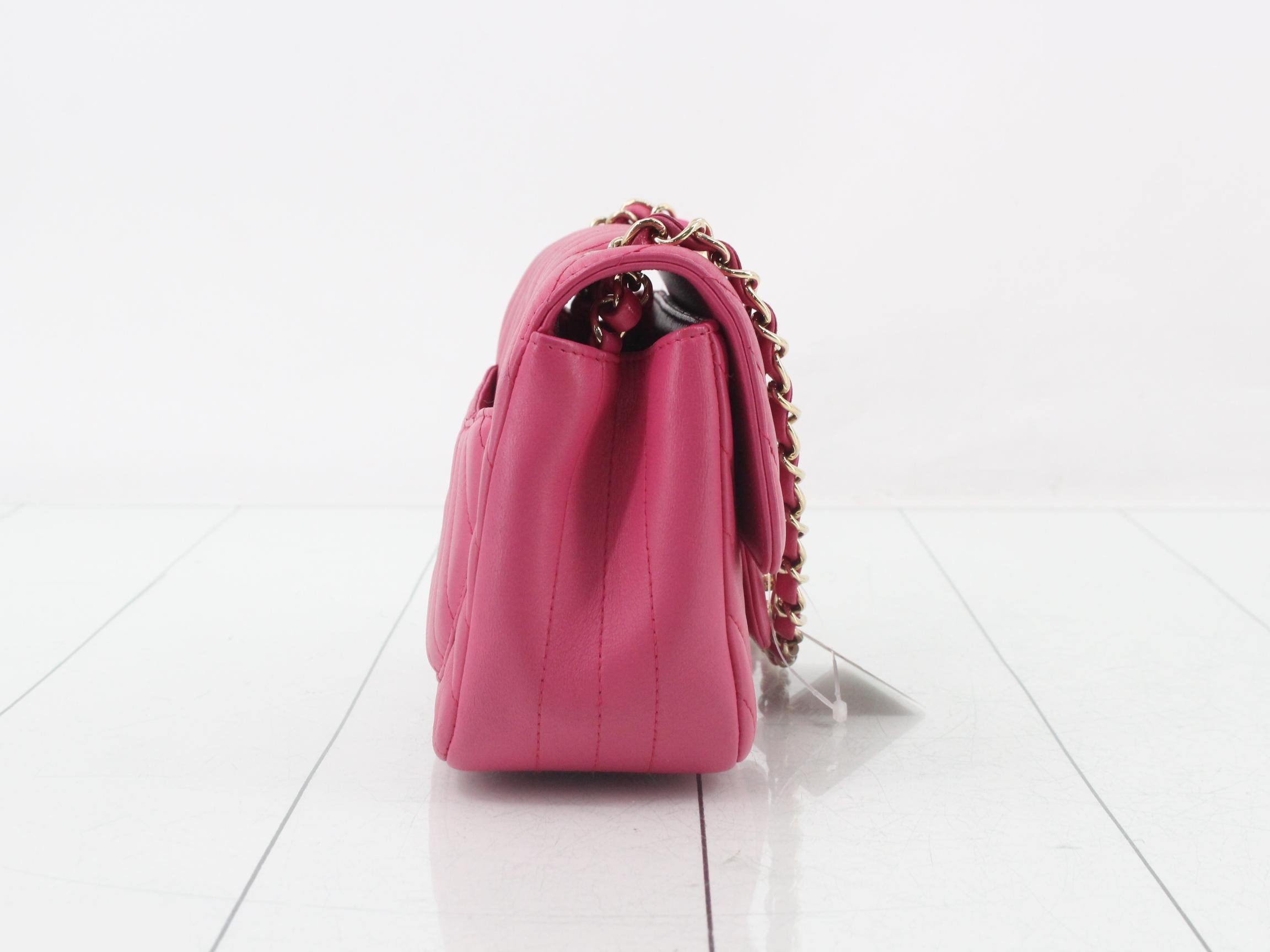 V-stitch lambskin — view 4