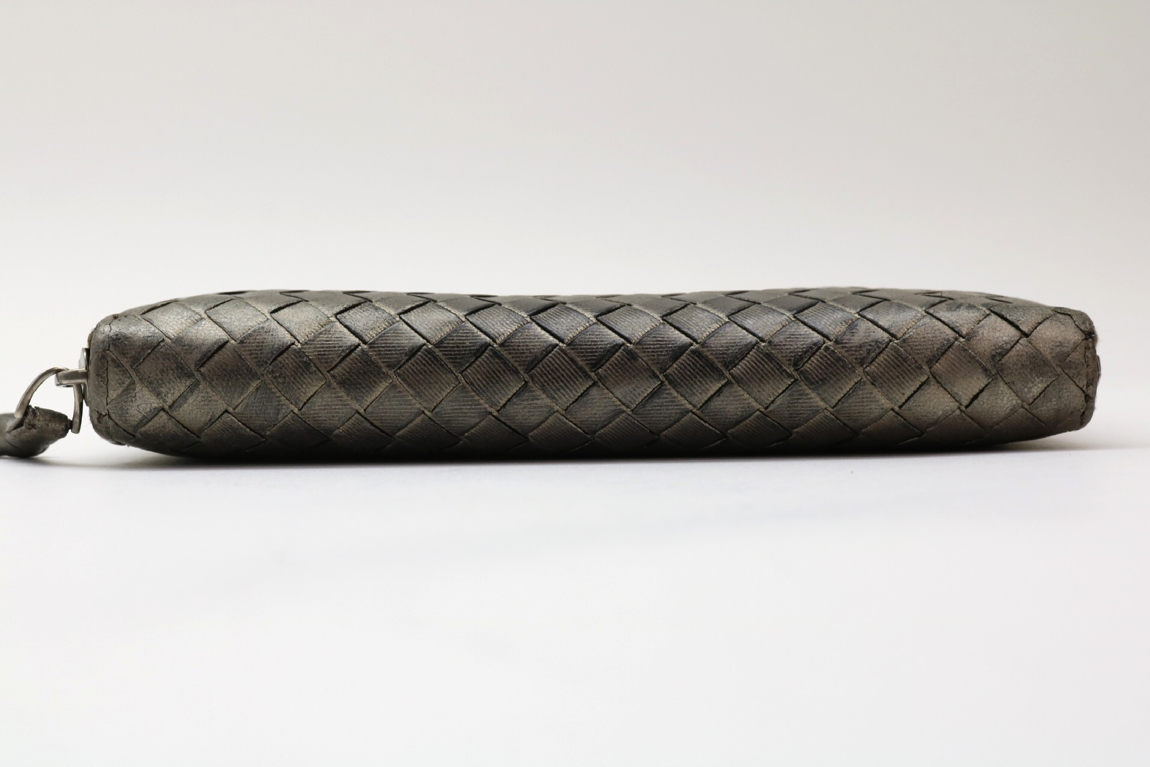 Intrecciato Round Zip Wallet — view 5