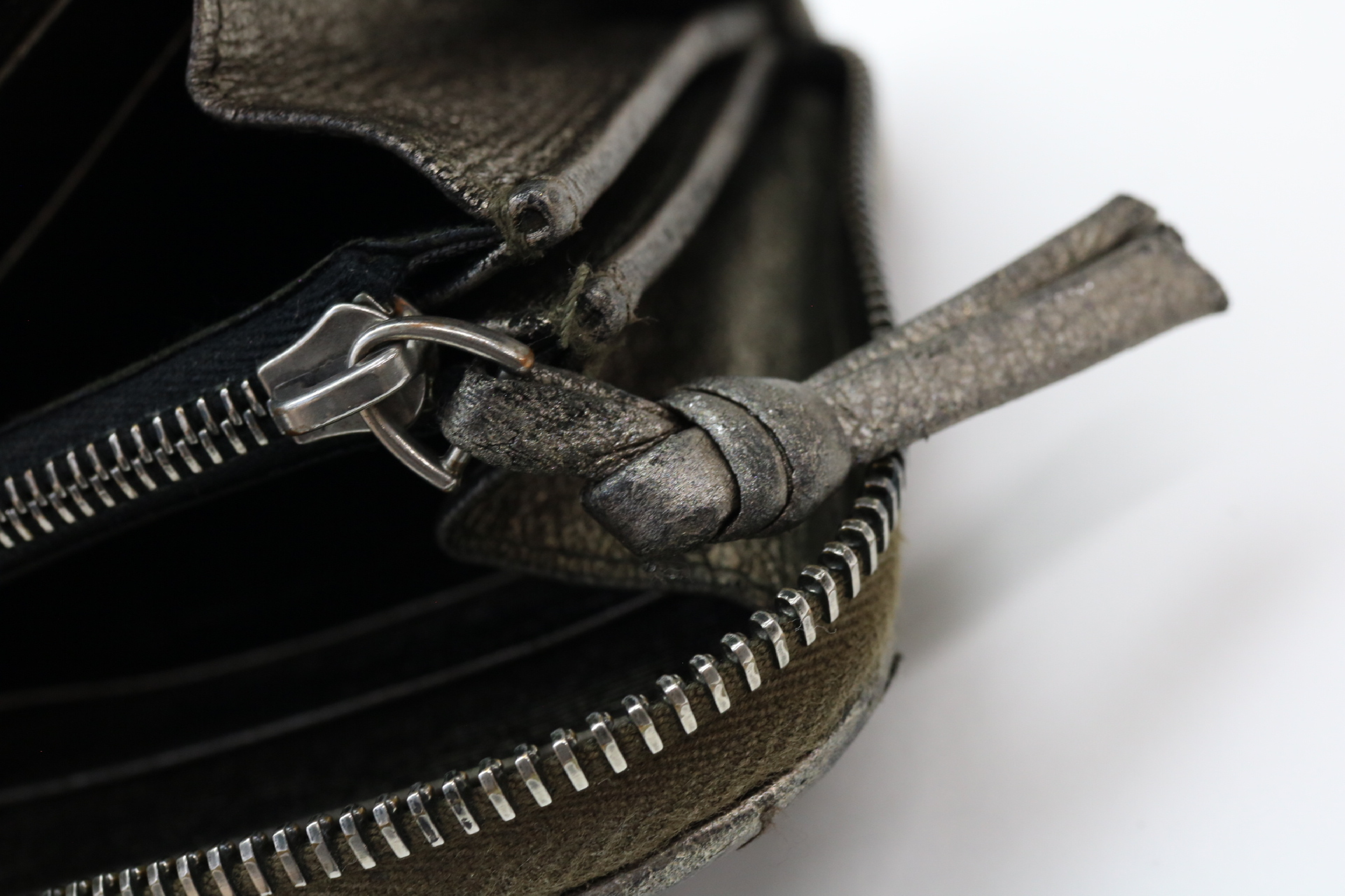 Intrecciato Round Zip Wallet — view 10