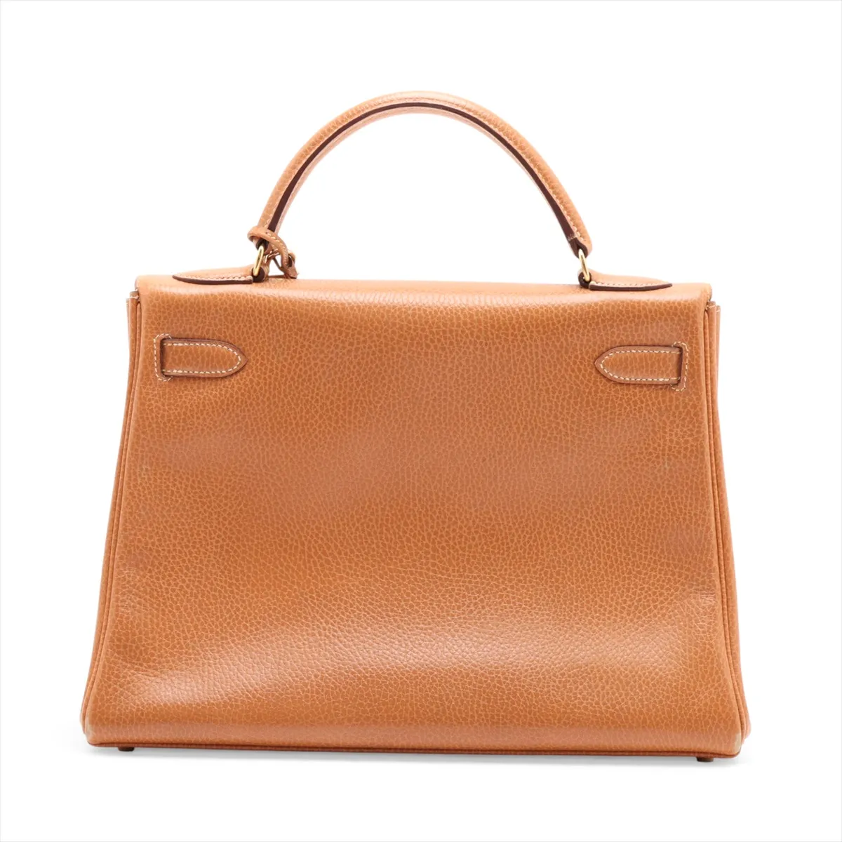 [Individually packaged] Hermes Kelly 32 Letournée Ardennes Natural Gold Hardware V: 1992 — view 2