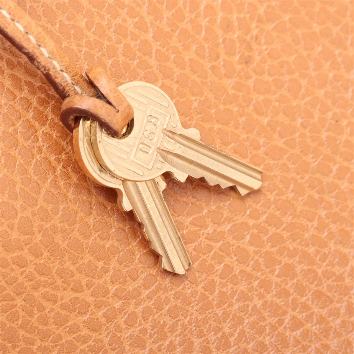 [Individually packaged] Hermes Kelly 32 Letournée Ardennes Natural Gold Hardware V: 1992 — view 13