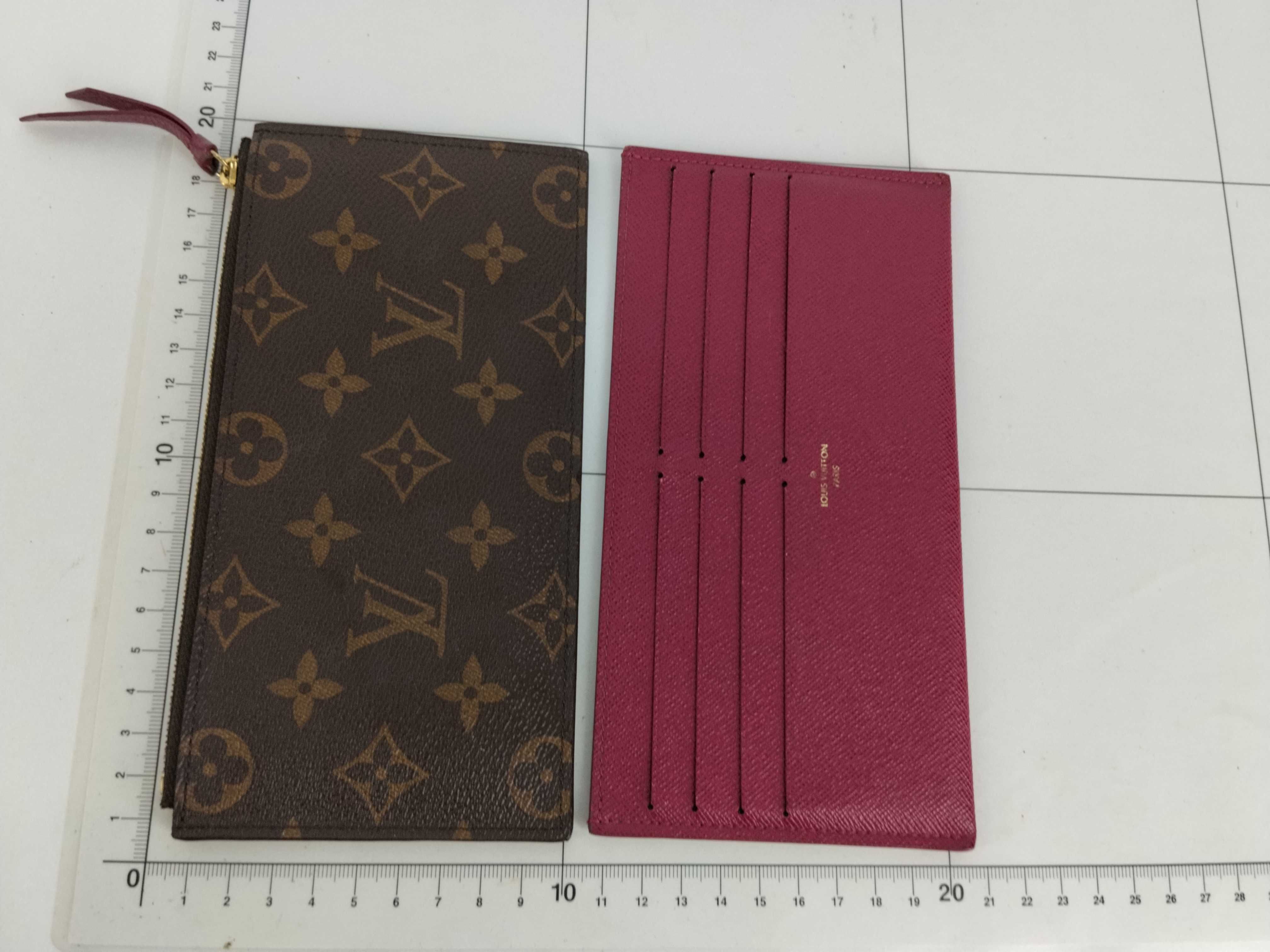 Monogram Louis Vuitton Pochette Chain Shoulder Bag — view 14